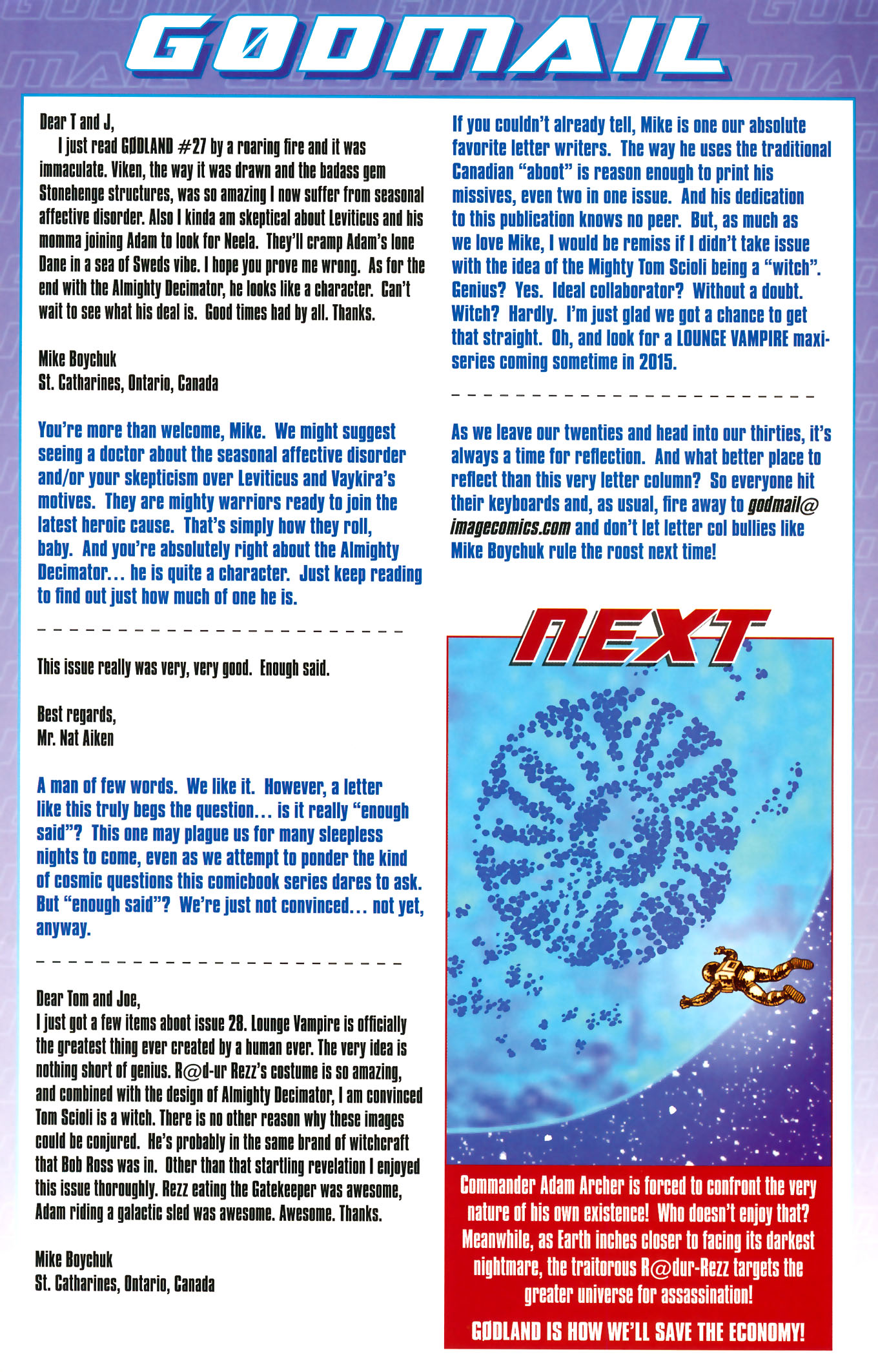 Read online Gødland comic -  Issue #29 - 23