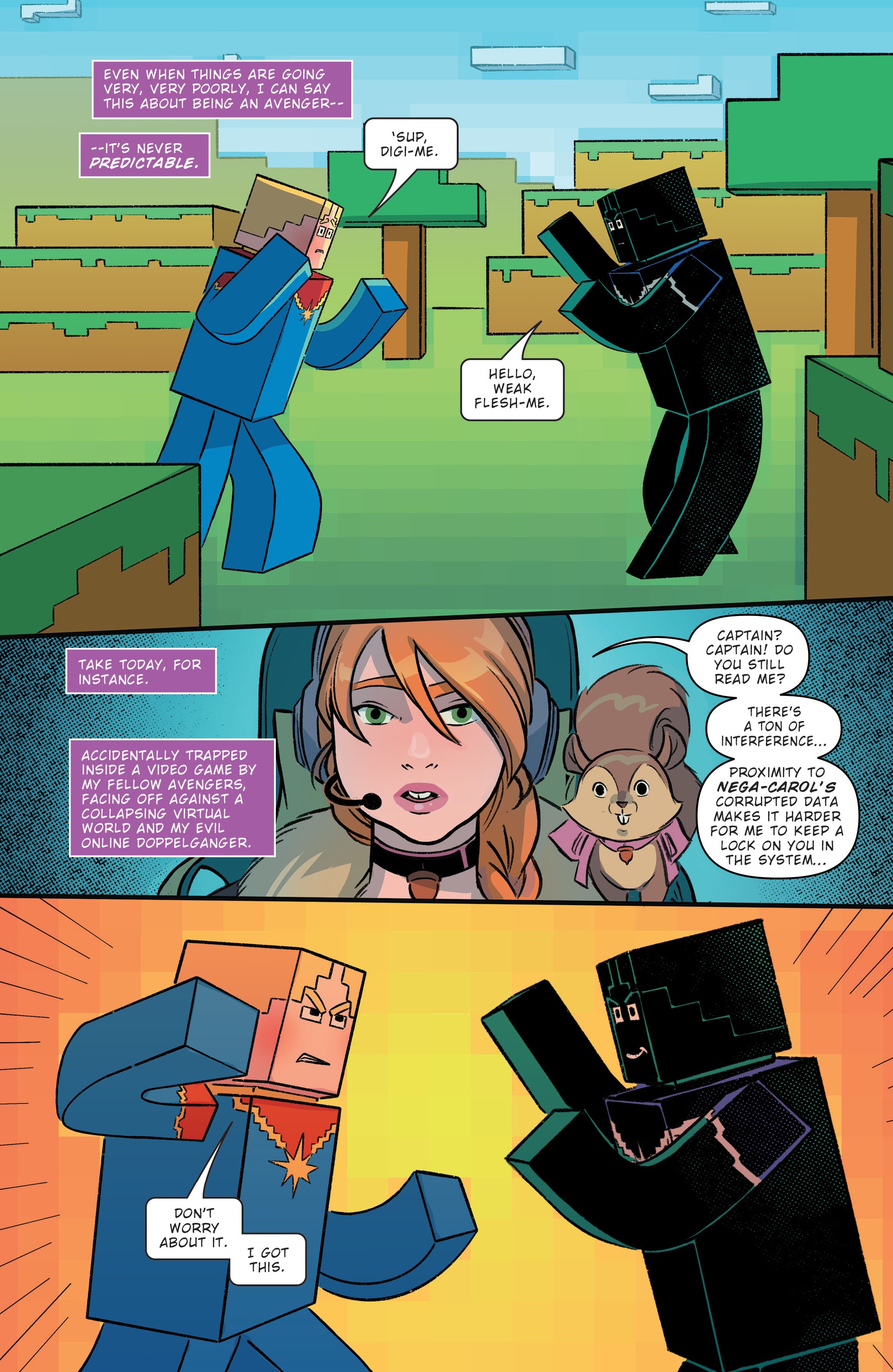 Read online Marvel Action: Captain Marvel (2021) comic -  Issue #5 - 3