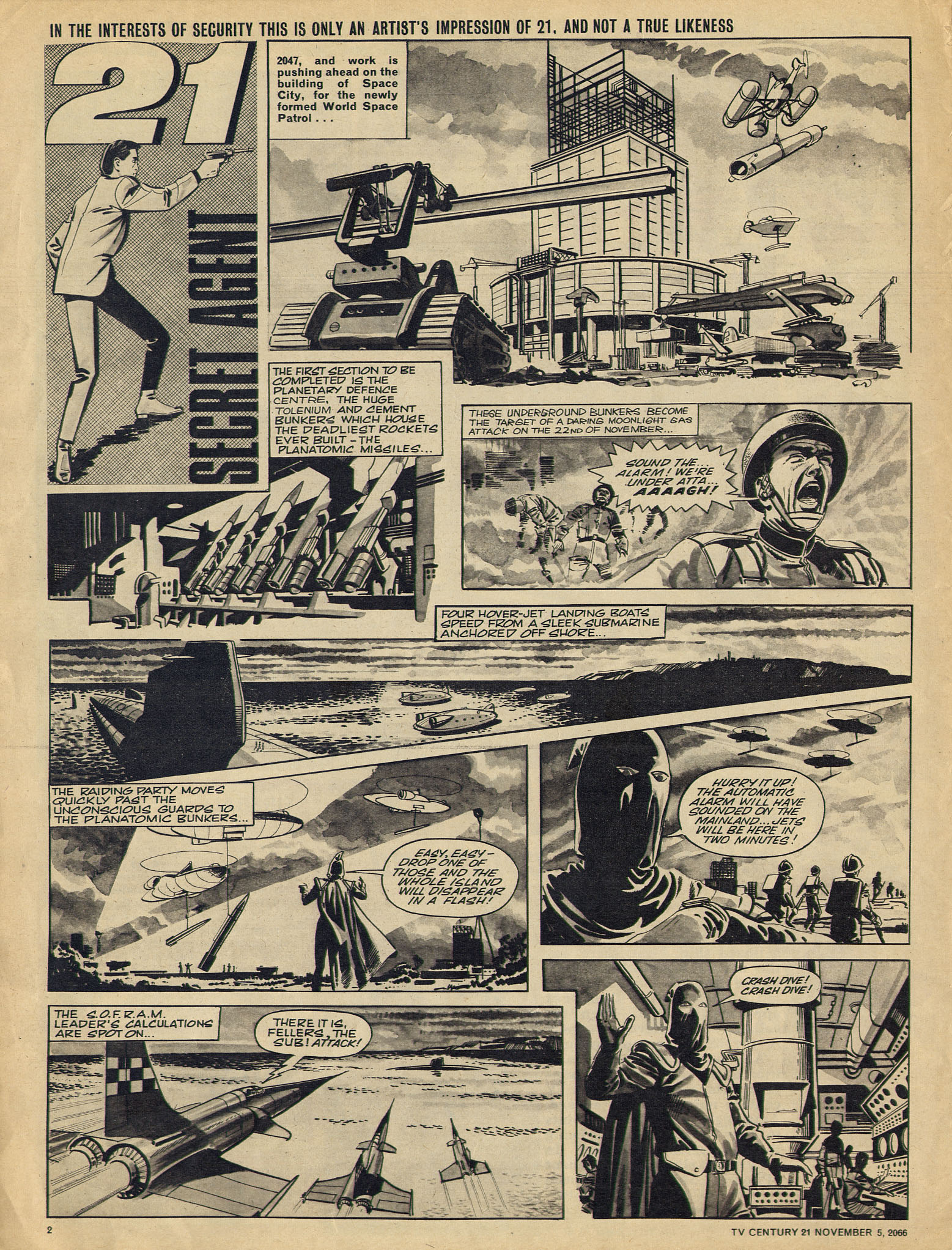 Read online TV Century 21 (TV 21) comic -  Issue #94 - 2