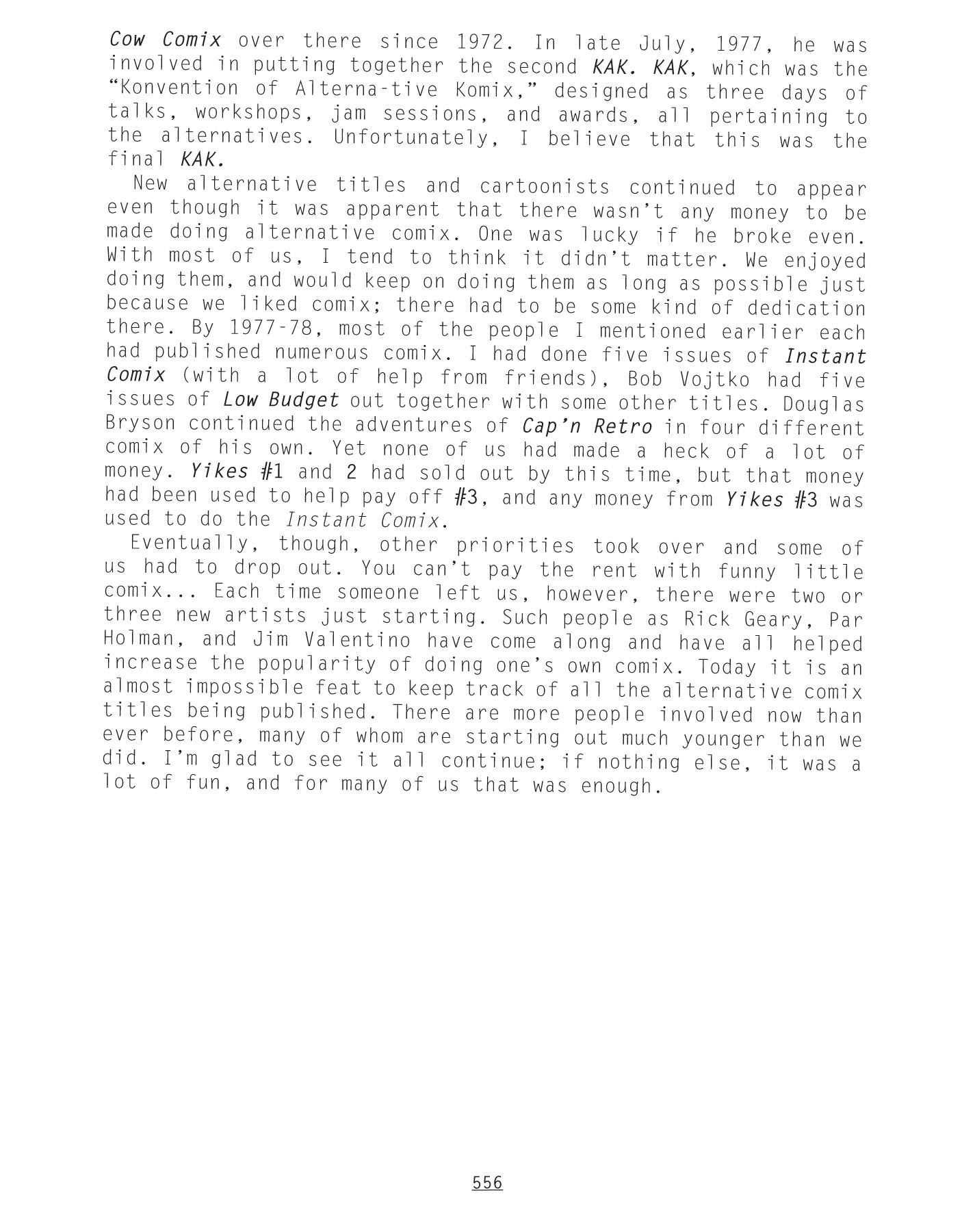 Read online NEWAVE! The Underground Mini Comix of the 1980's comic -  Issue # TPB (Part 6) - 34