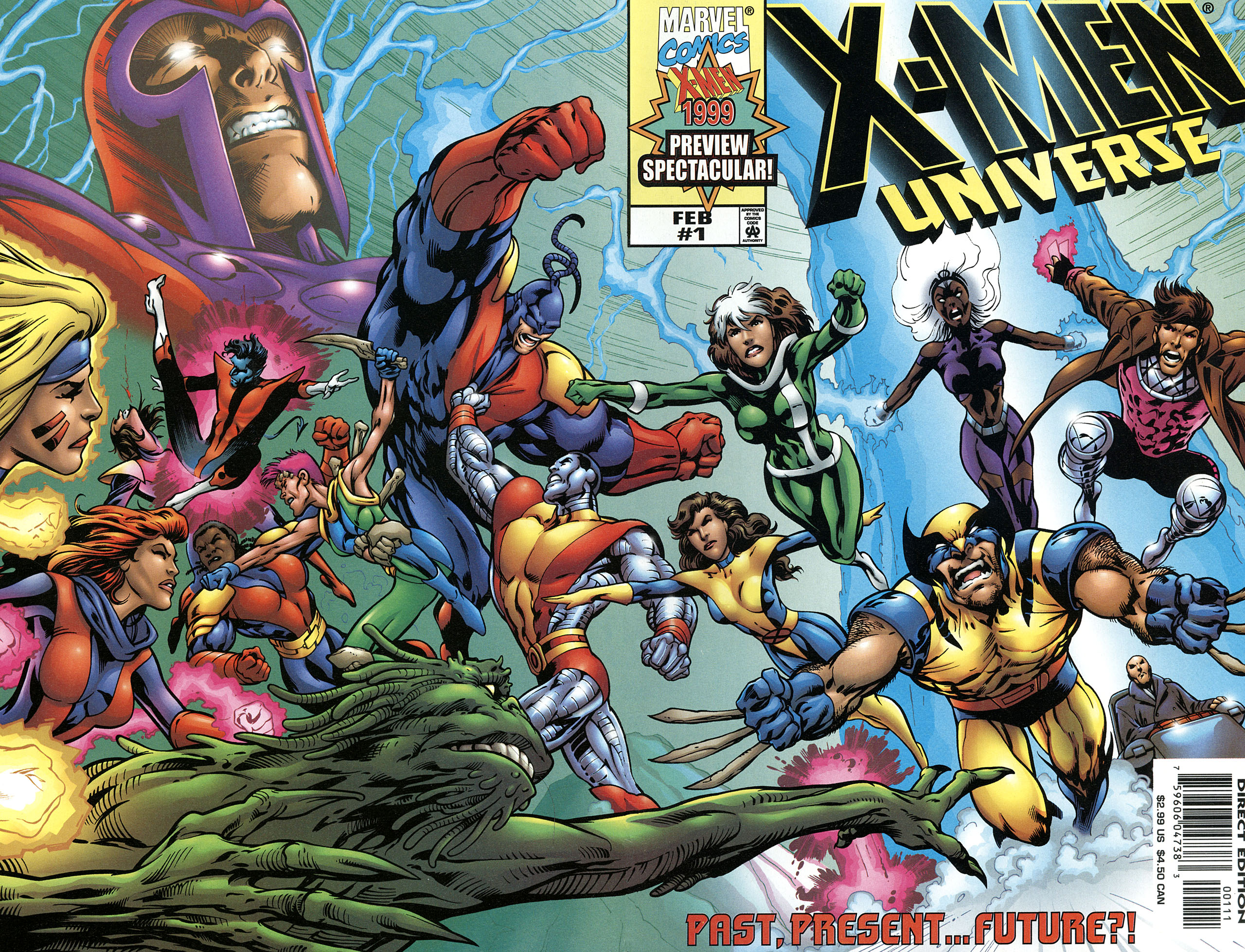 Read online X-Men Universe: Past, Present and Future comic -  Issue # Full - 1
