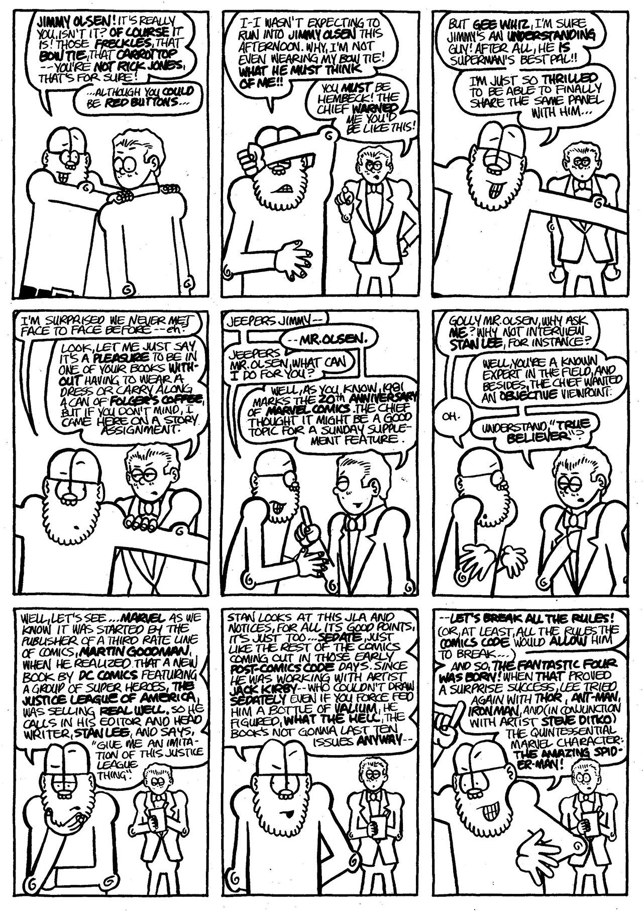 Read online The Nearly Complete Essential Hembeck Archives Omnibus comic -  Issue # TPB (Part 3) - 54