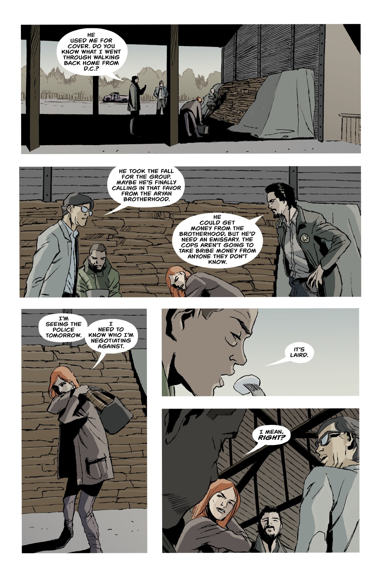 Read online Briggs Land: Lone Wolves comic -  Issue #5 - 16