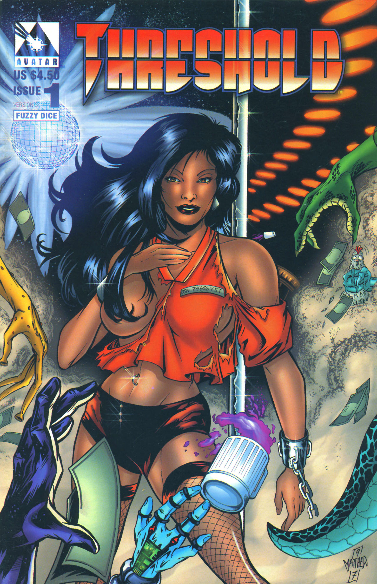 Read online Threshold (1998) comic Issue 1