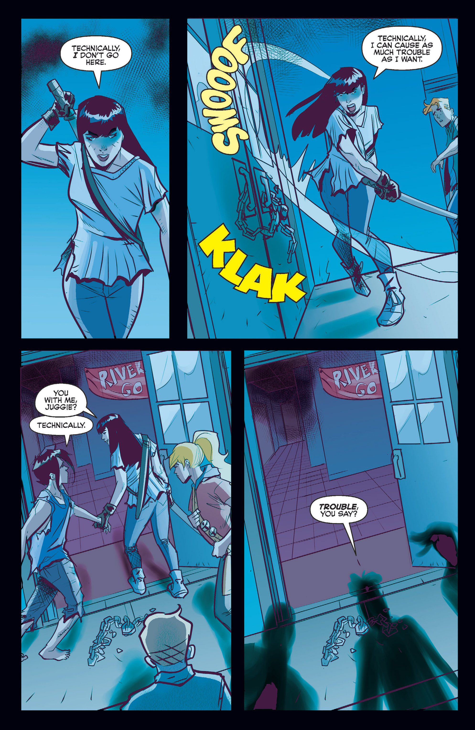 Read online Jughead the Hunger vs. Vampironica comic -  Issue # _TPB - 87