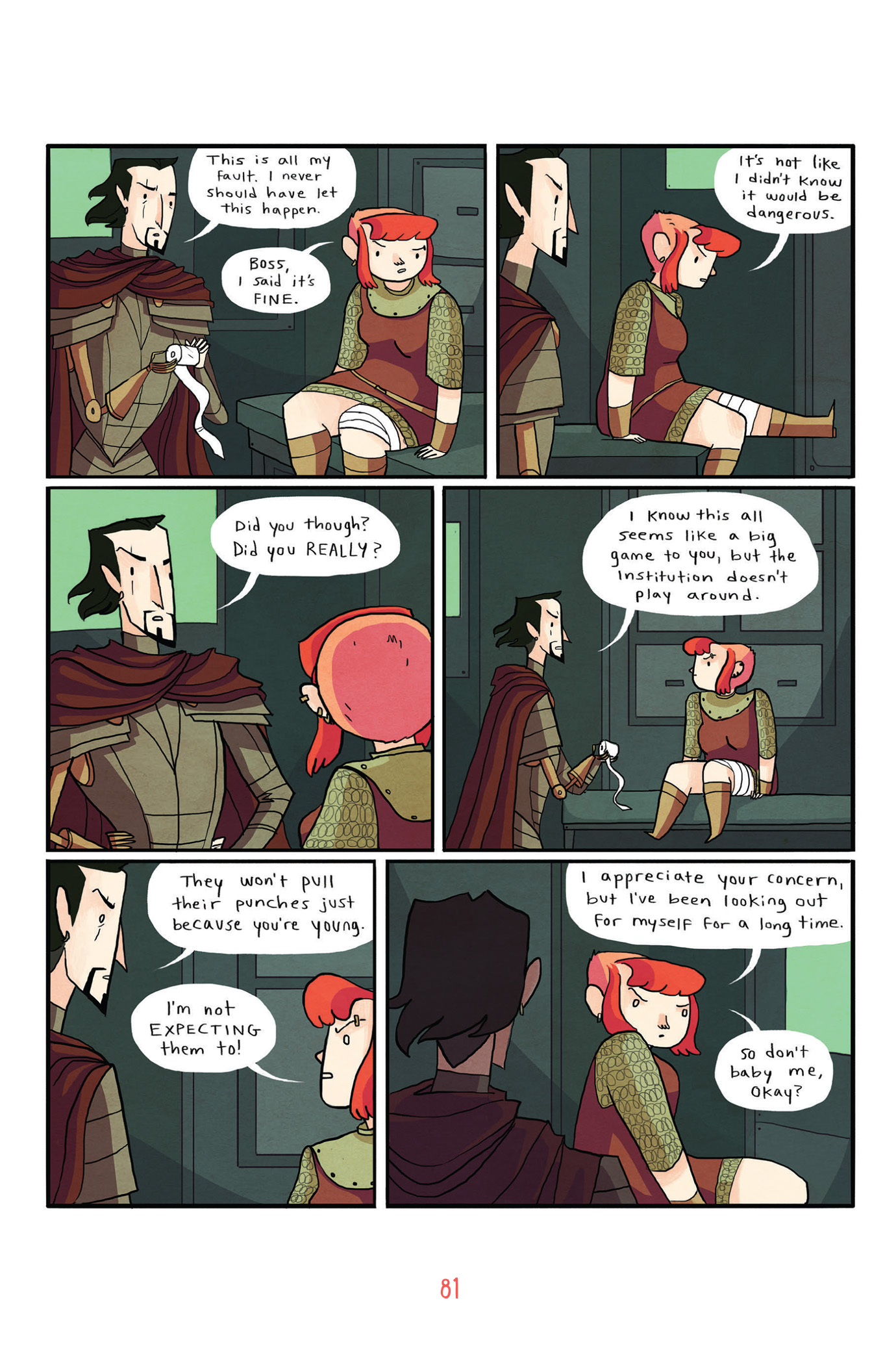 Read online Nimona comic -  Issue # TPB - 87