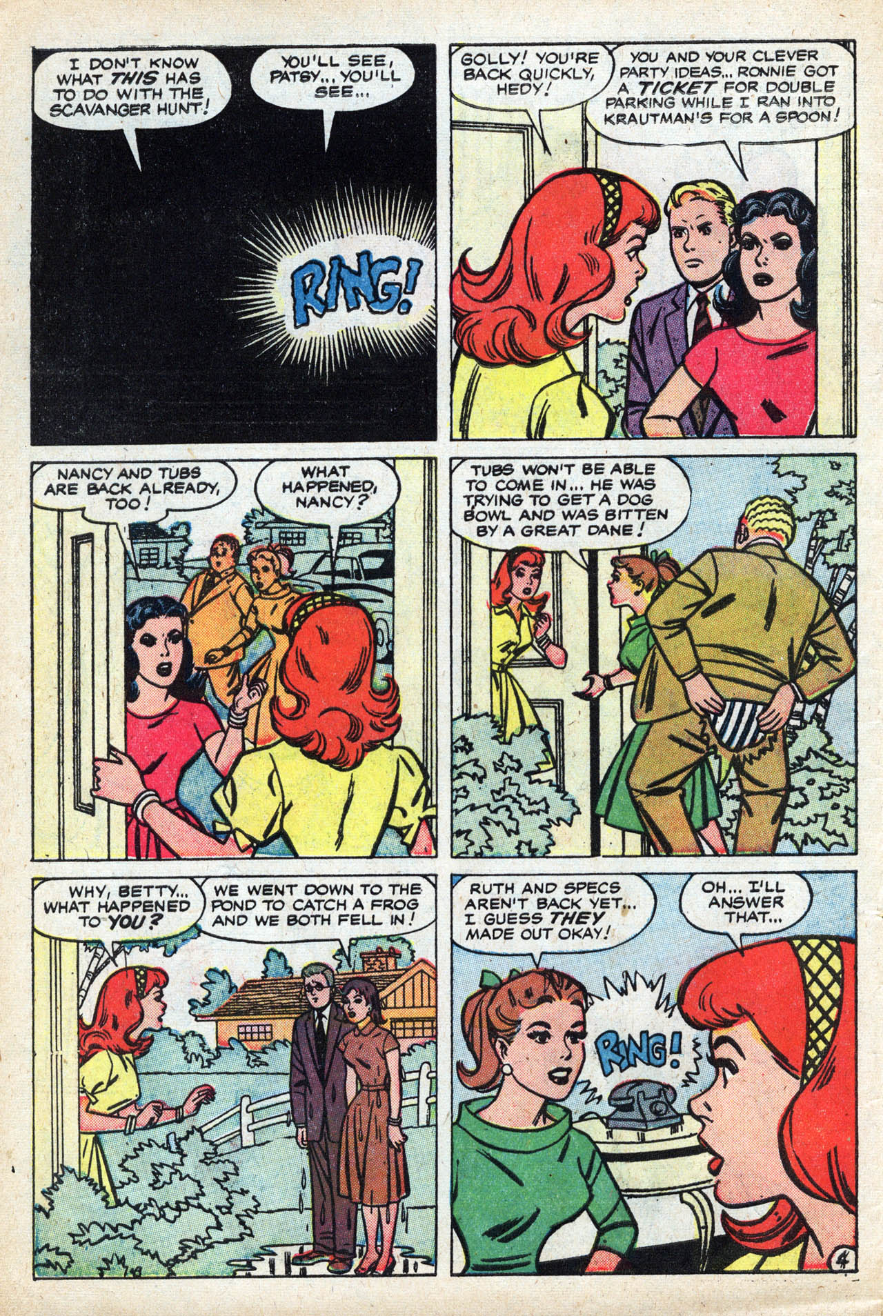 Read online Patsy Walker comic -  Issue #74 - 6