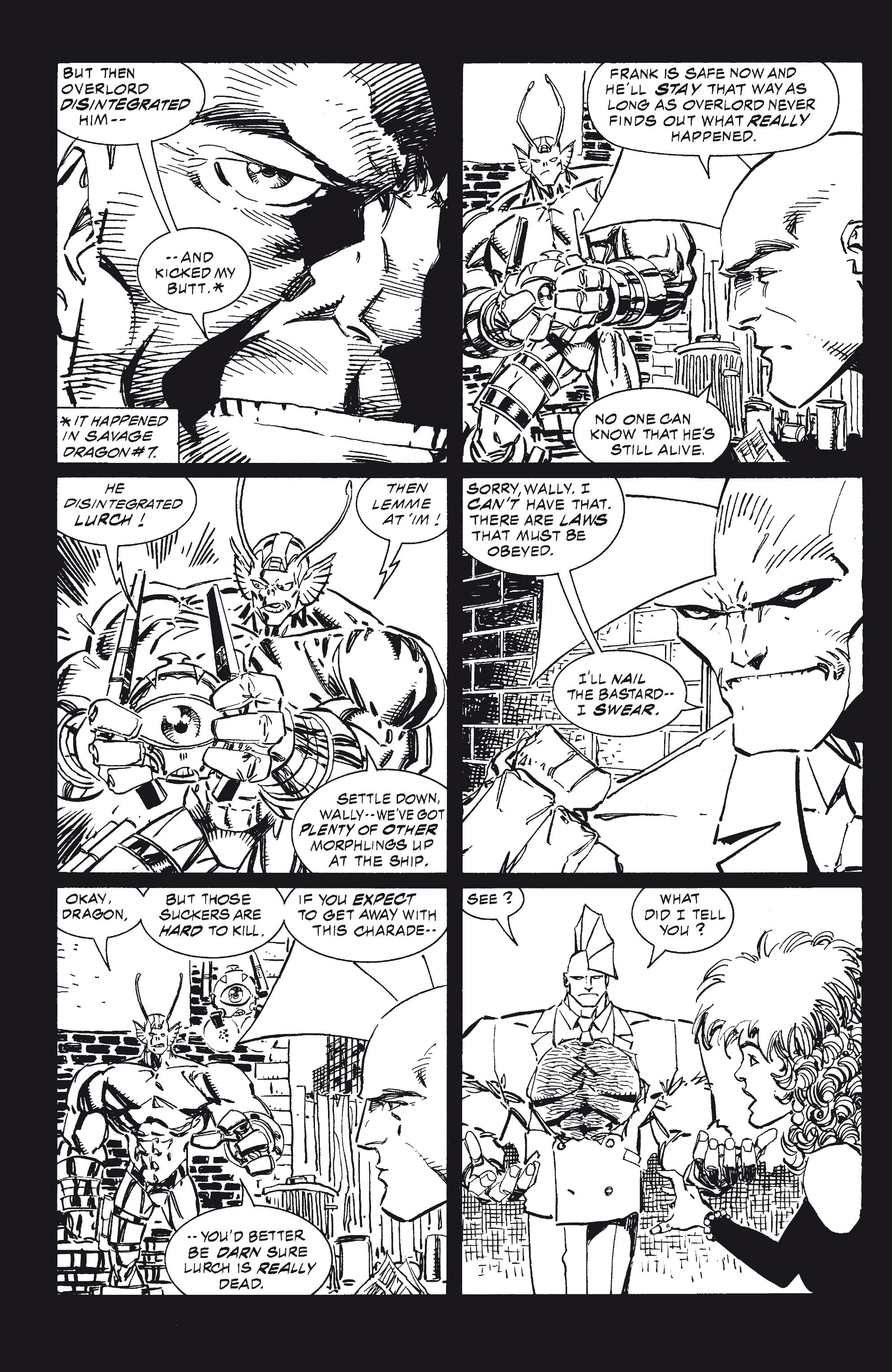 Read online Savage Dragon Archives comic -  Issue # TPB 1 (Part 4) - 41