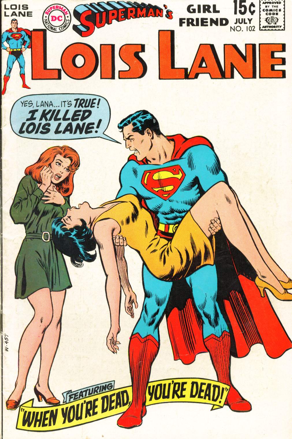 Read online Superman's Girl Friend, Lois Lane comic -  Issue #102 - 1