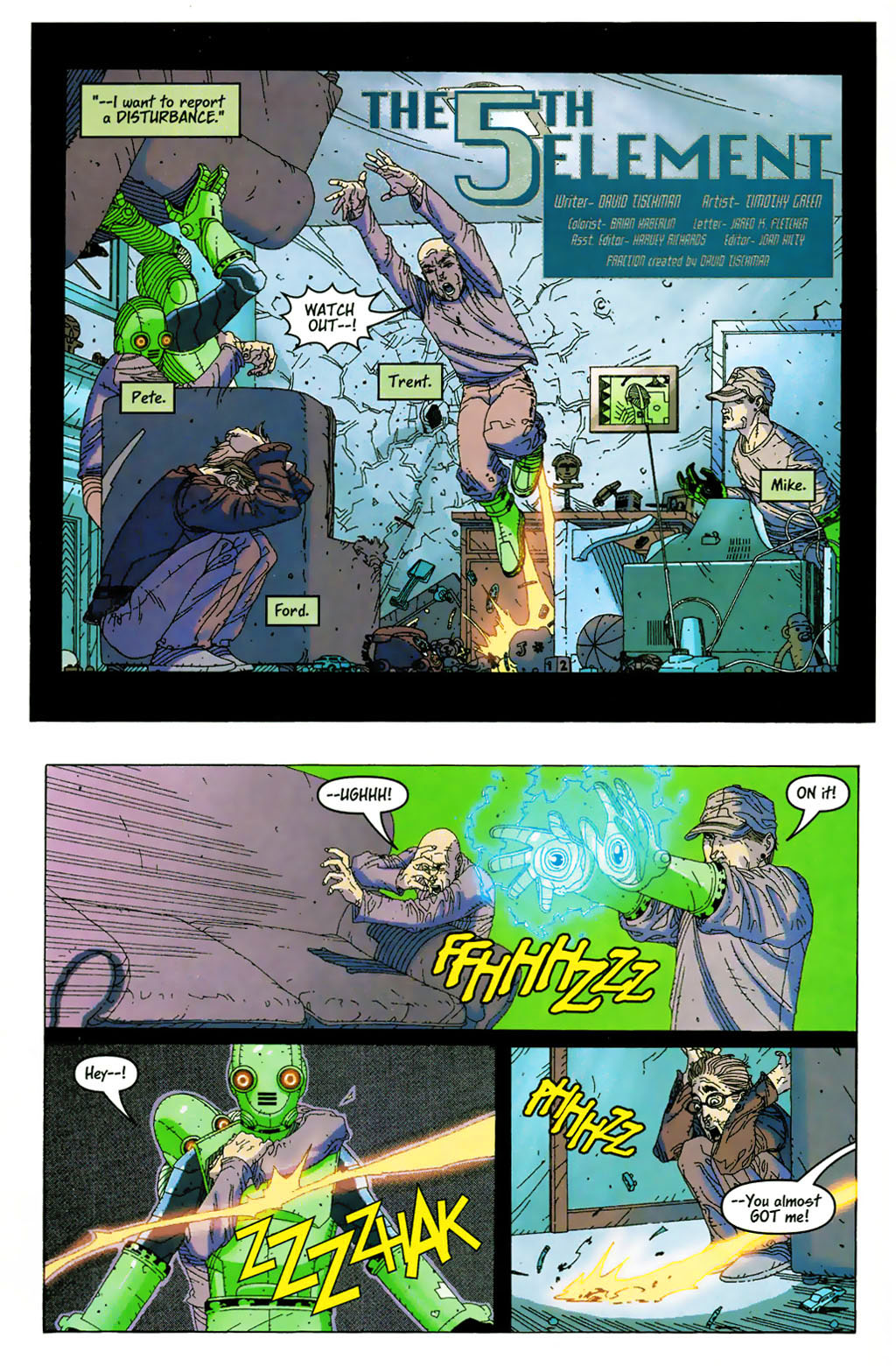 Read online Fraction comic -  Issue #5 - 3