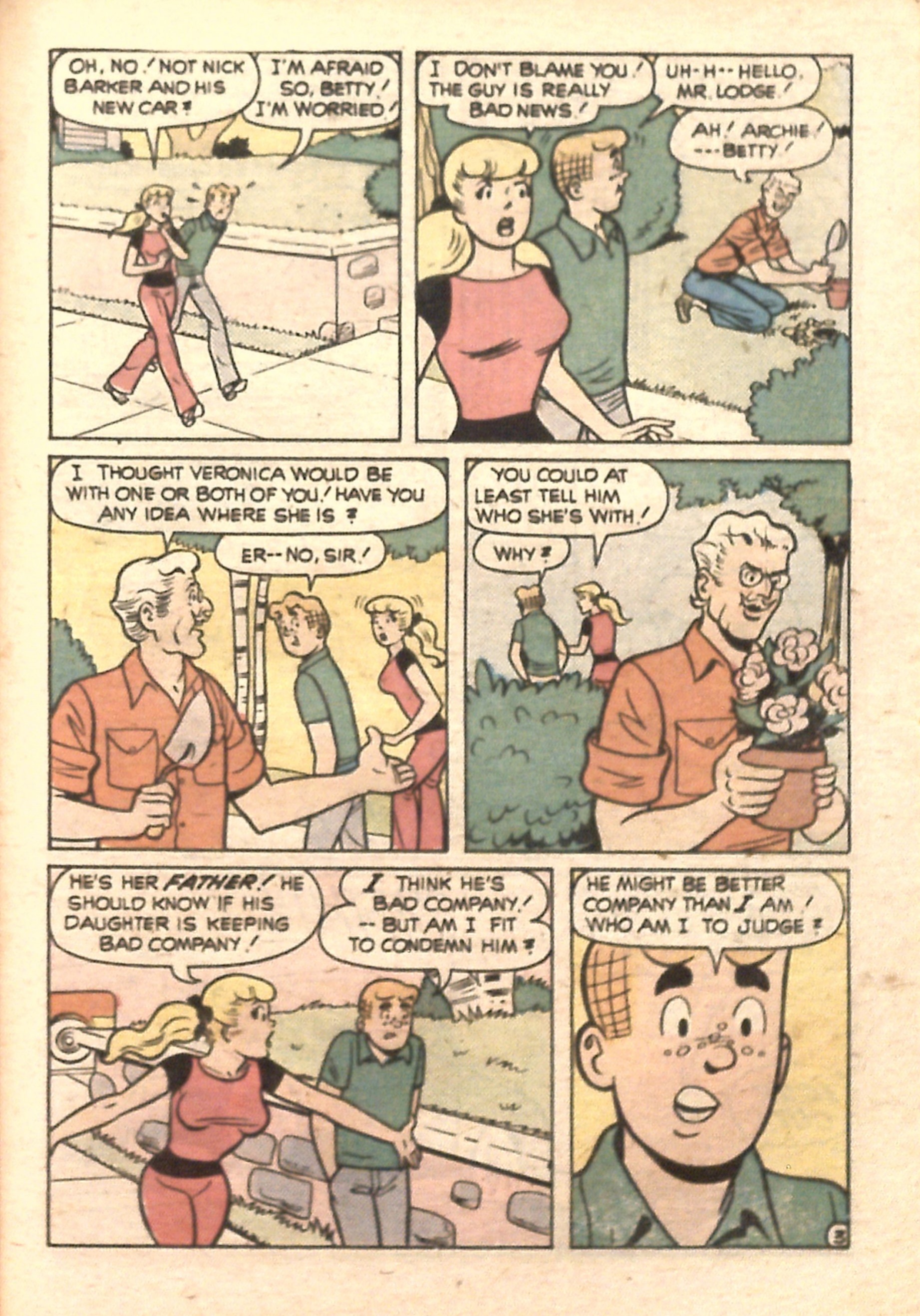 Read online Archie...Archie Andrews, Where Are You? Digest Magazine comic -  Issue #7 - 111