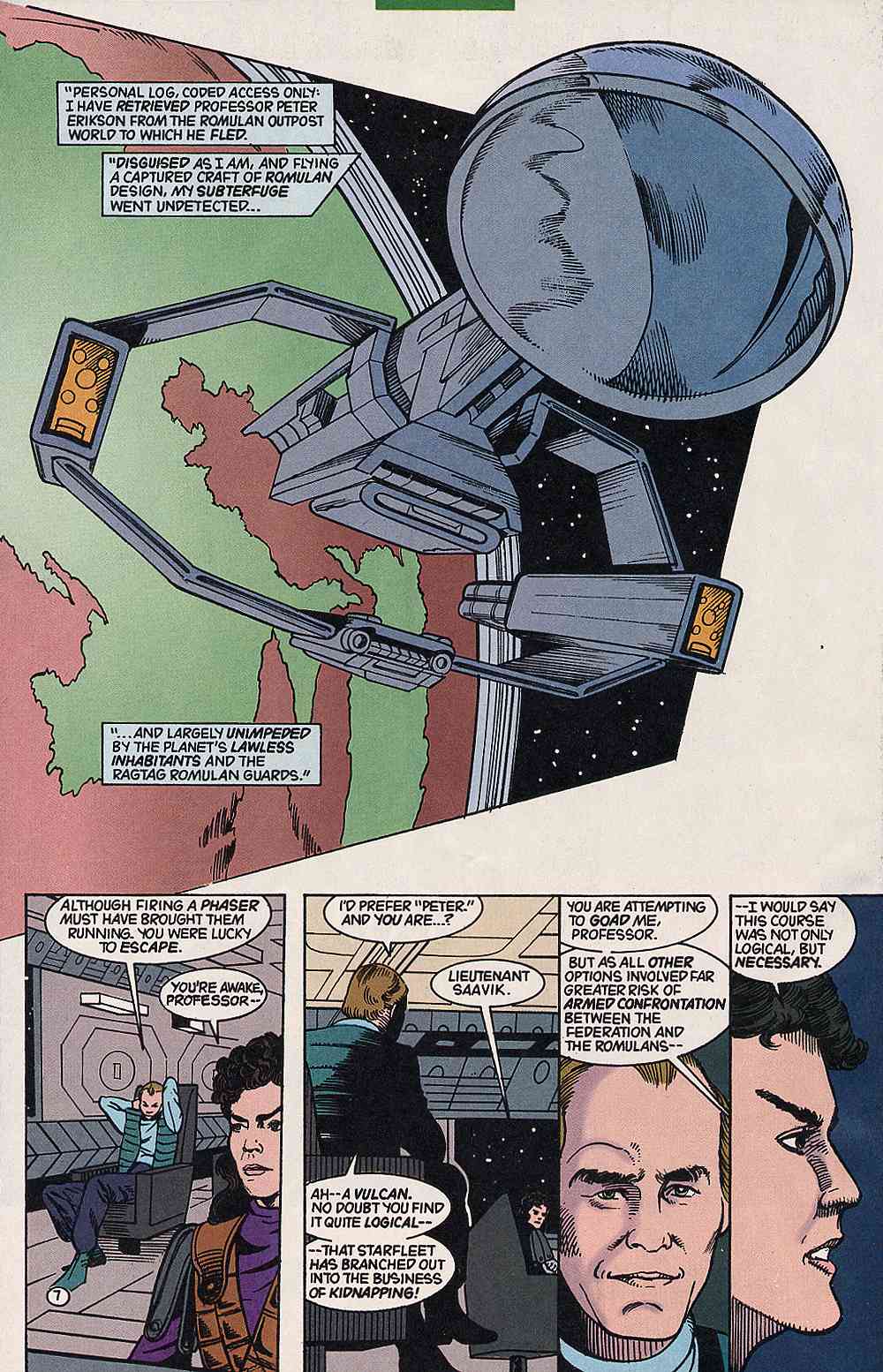 Read online Star Trek (1989) comic -  Issue #51 - 8