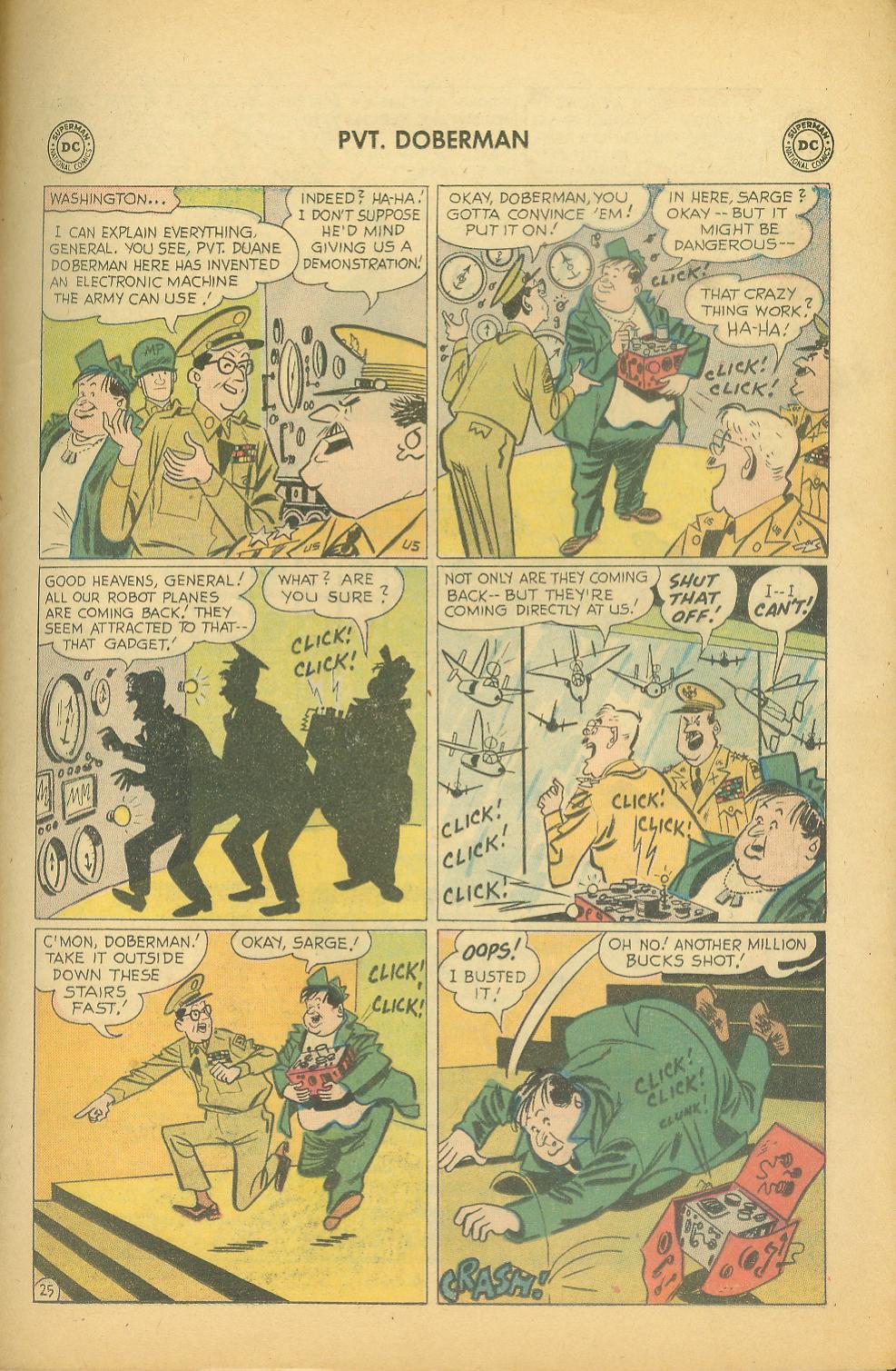 Read online Sgt. Bilko's Pvt. Doberman comic -  Issue #4 - 31
