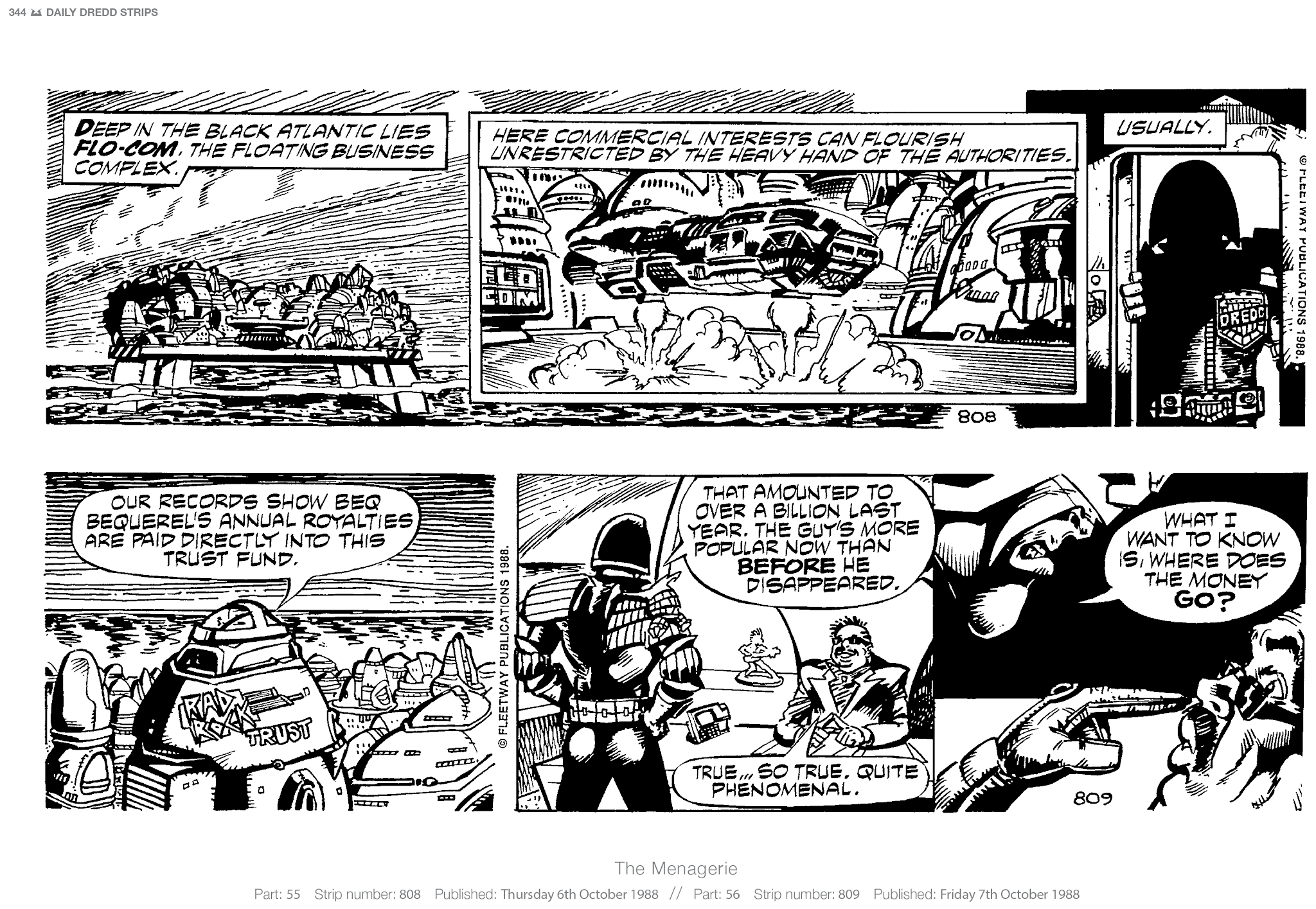 Read online Judge Dredd: The Daily Dredds comic -  Issue # TPB 2 - 347