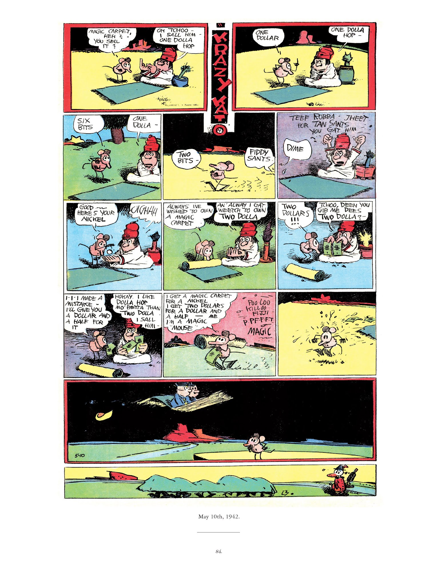 Read online Krazy & Ignatz comic -  Issue # TPB 12 - 83