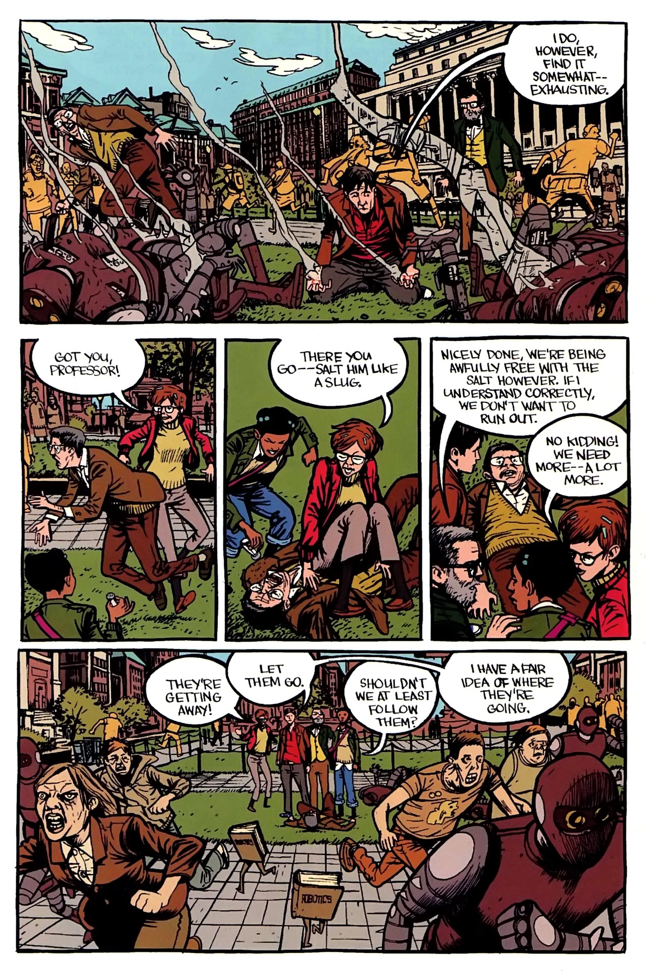 Read online Omega: The Unknown (2007) comic -  Issue #8 - 23