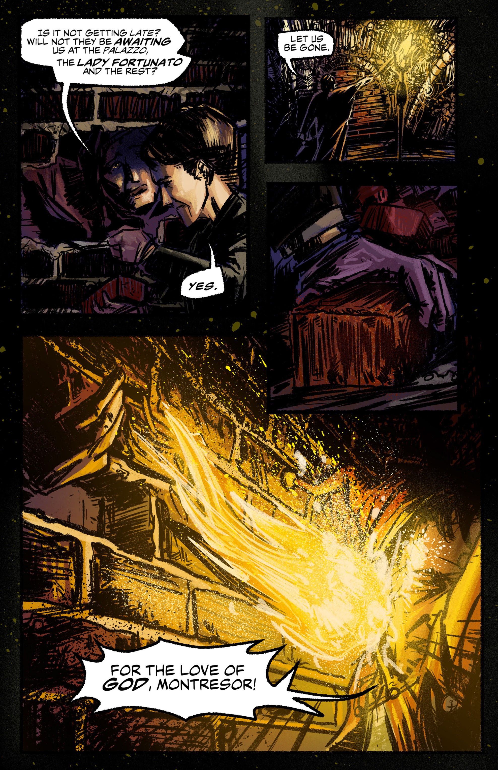Read online The Cask of Amontillado comic -  Issue # Full - 15