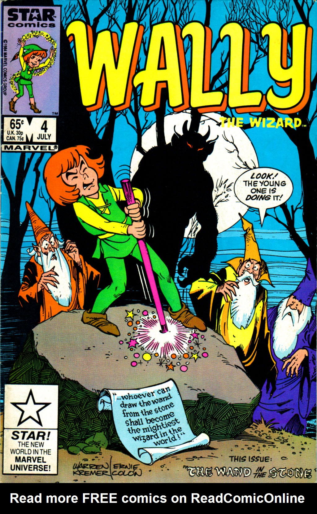 Read online Wally the Wizard comic -  Issue #4 - 1