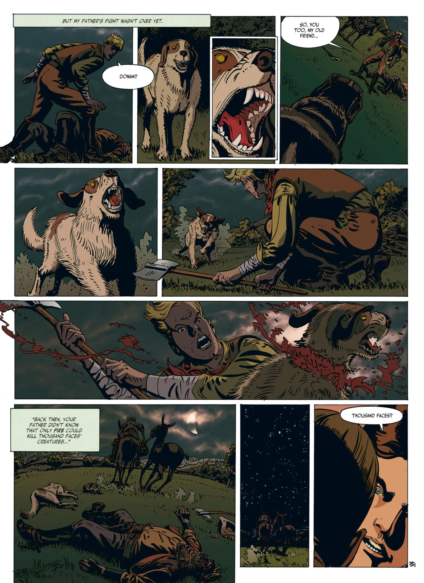 Read online Thousand Faces comic -  Issue #3 - 34