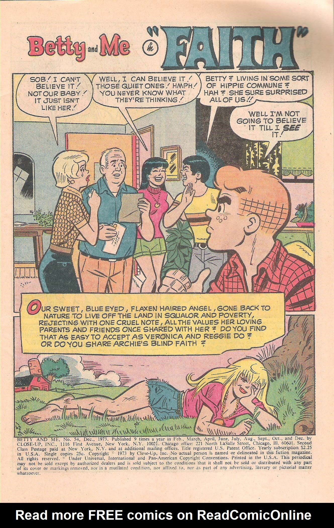 Read online Betty and Me comic -  Issue #54 - 3