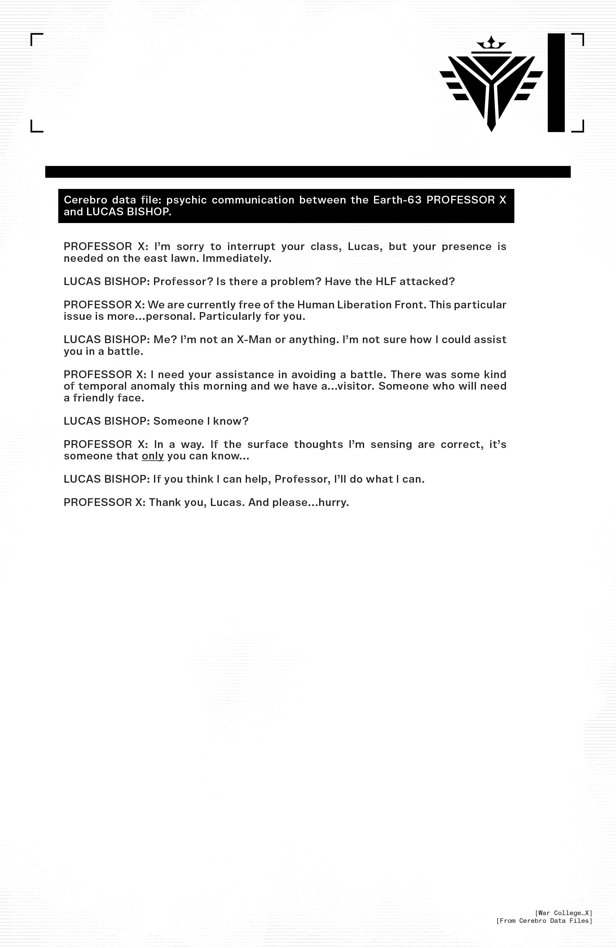 Read online Bishop: War College comic -  Issue #2 - 12