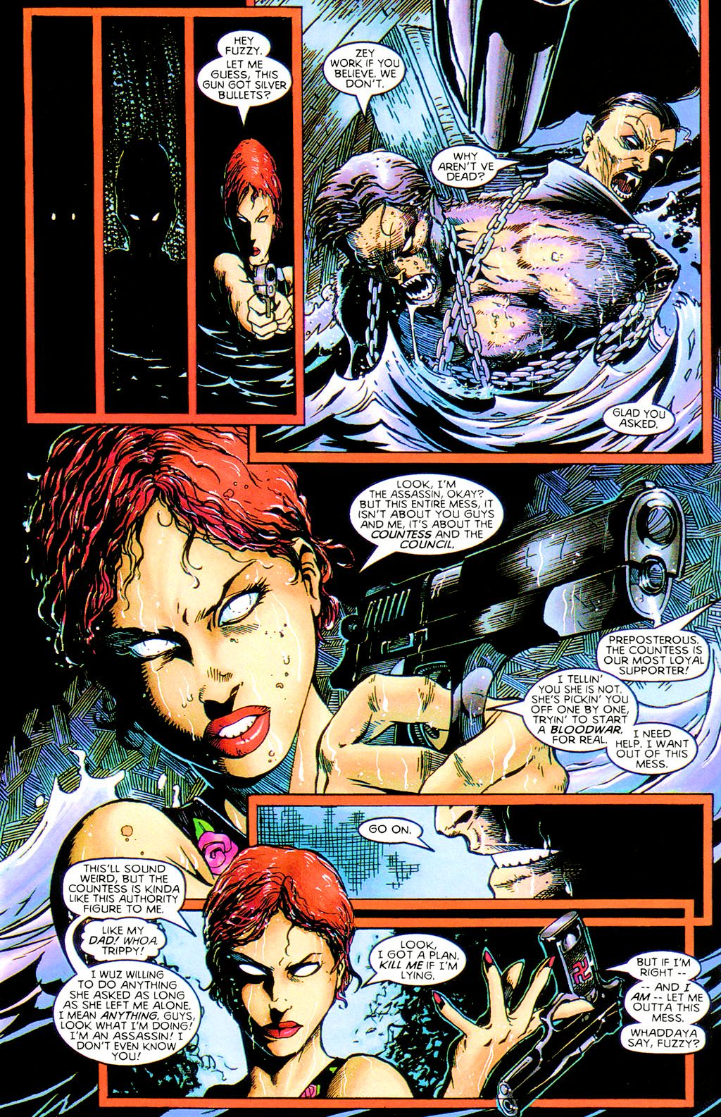 Read online Chastity: Theatre of Pain comic -  Issue #3 - 13