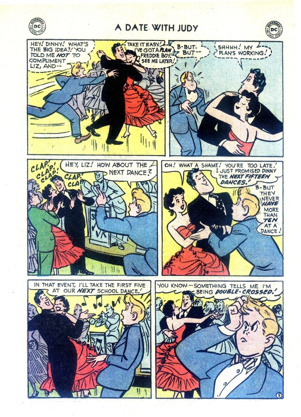 Read online A Date with Judy comic -  Issue #52 - 22