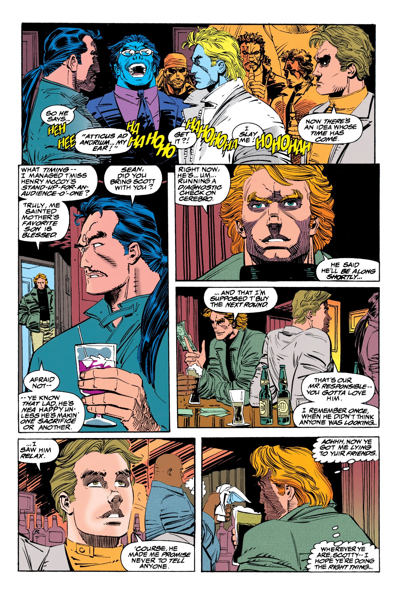 Read online X-Men: The Wedding of Cyclops and Phoenix comic -  Issue # TPB Part 4 - 6