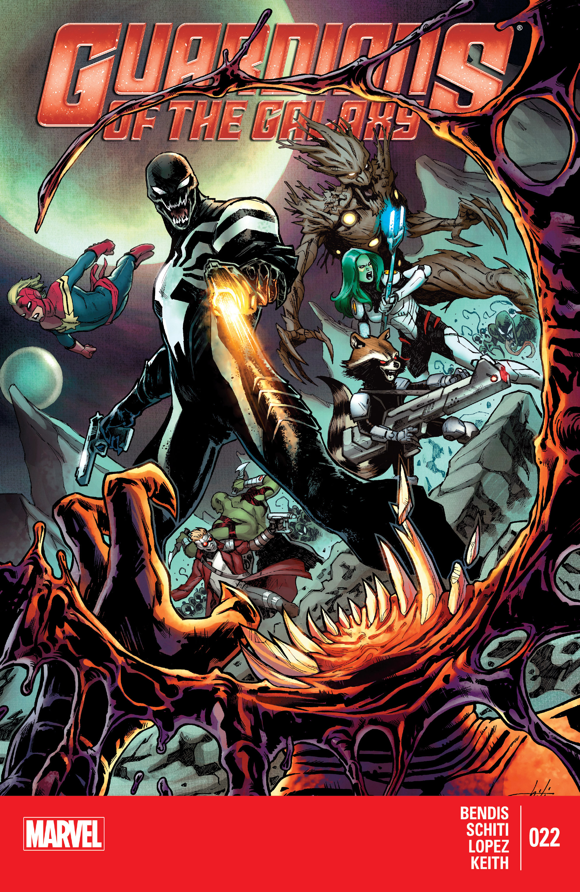 Read online Guardians of the Galaxy (2013) comic -  Issue #22 - 1