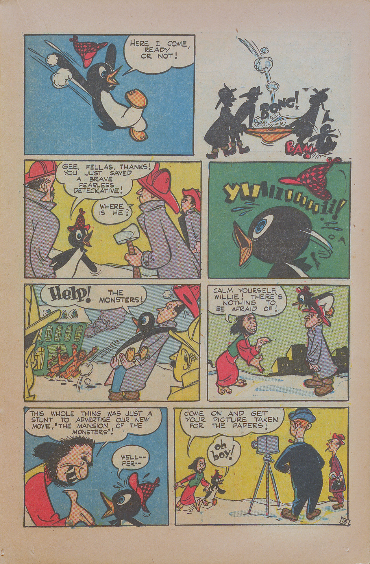 Read online Willie The Penguin comic -  Issue #6 - 17