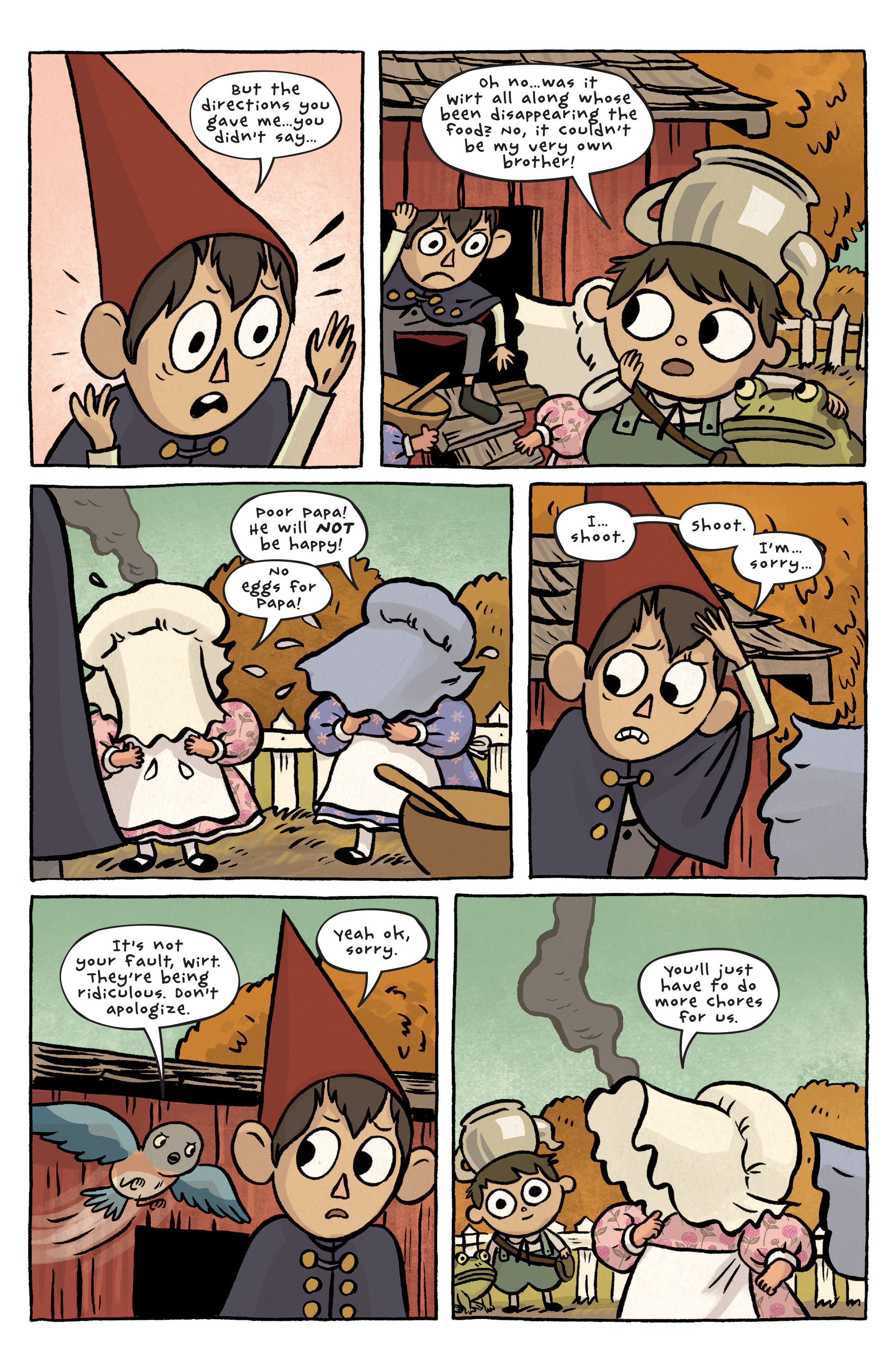 Read online Over the Garden Wall (2015) comic Issue 1