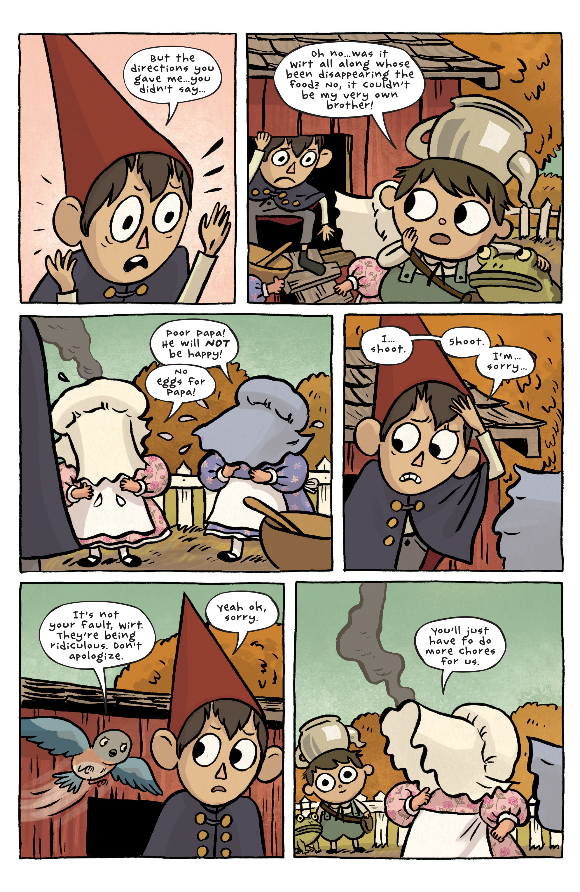 Read online Over the Garden Wall (2015) comic -  Issue #1 - 16