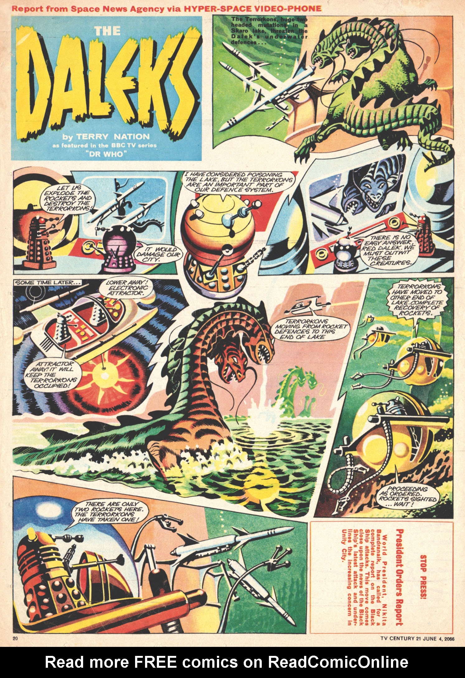 Read online TV Century 21 (TV 21) comic -  Issue #72 - 19
