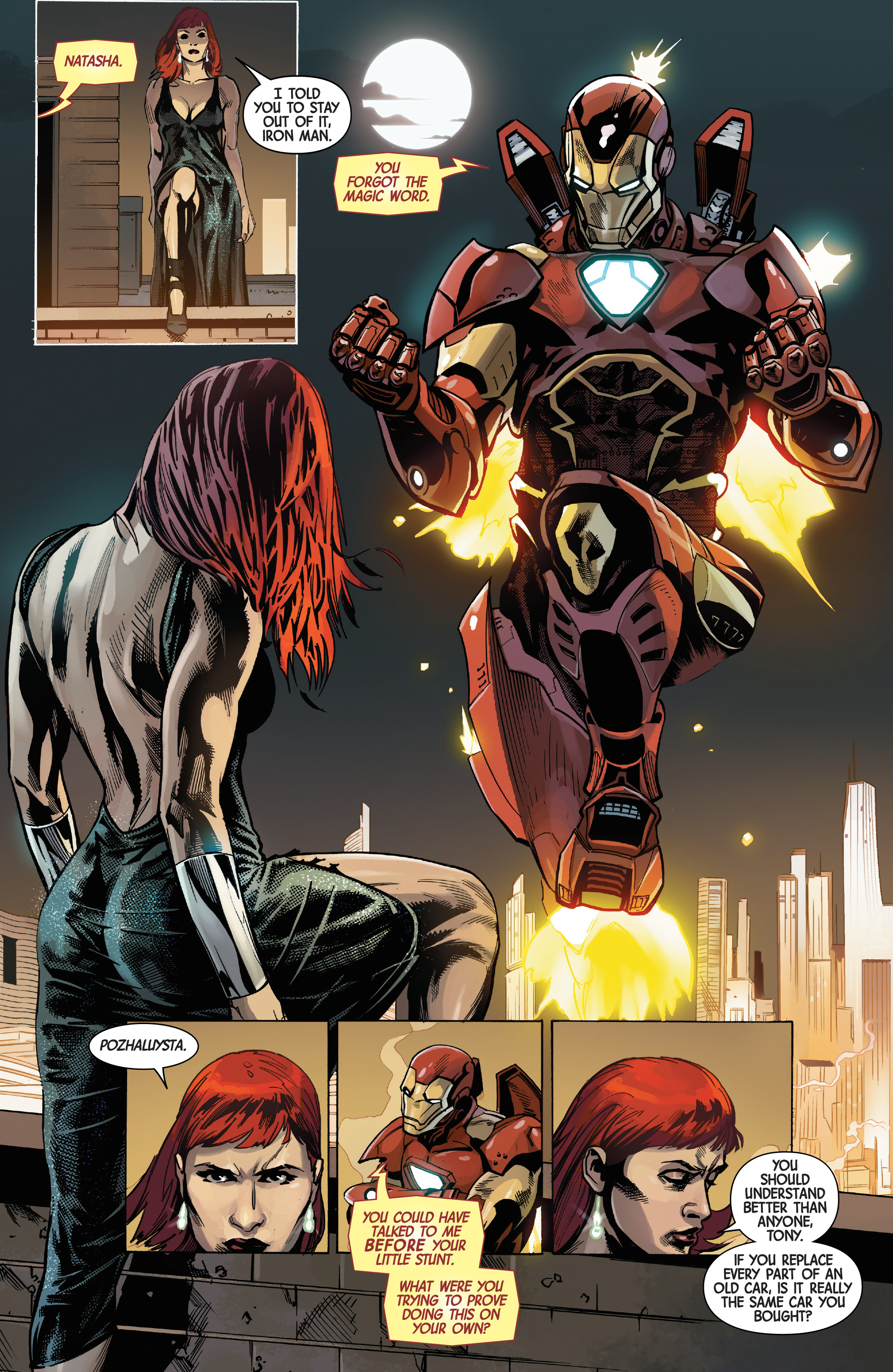 Read online The Web Of Black Widow comic - Issue #1