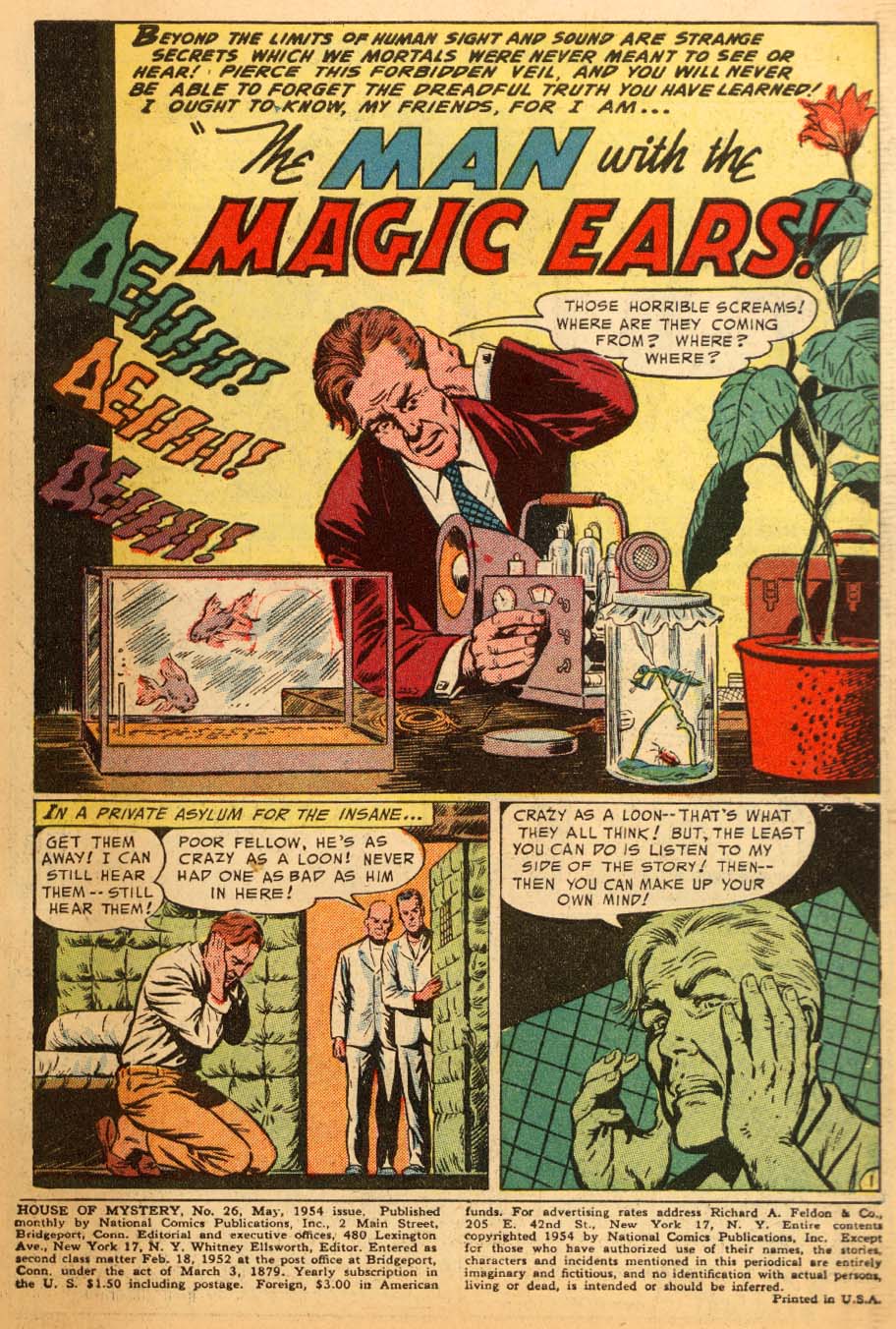 Read online House of Mystery (1951) comic -  Issue #26 - 3