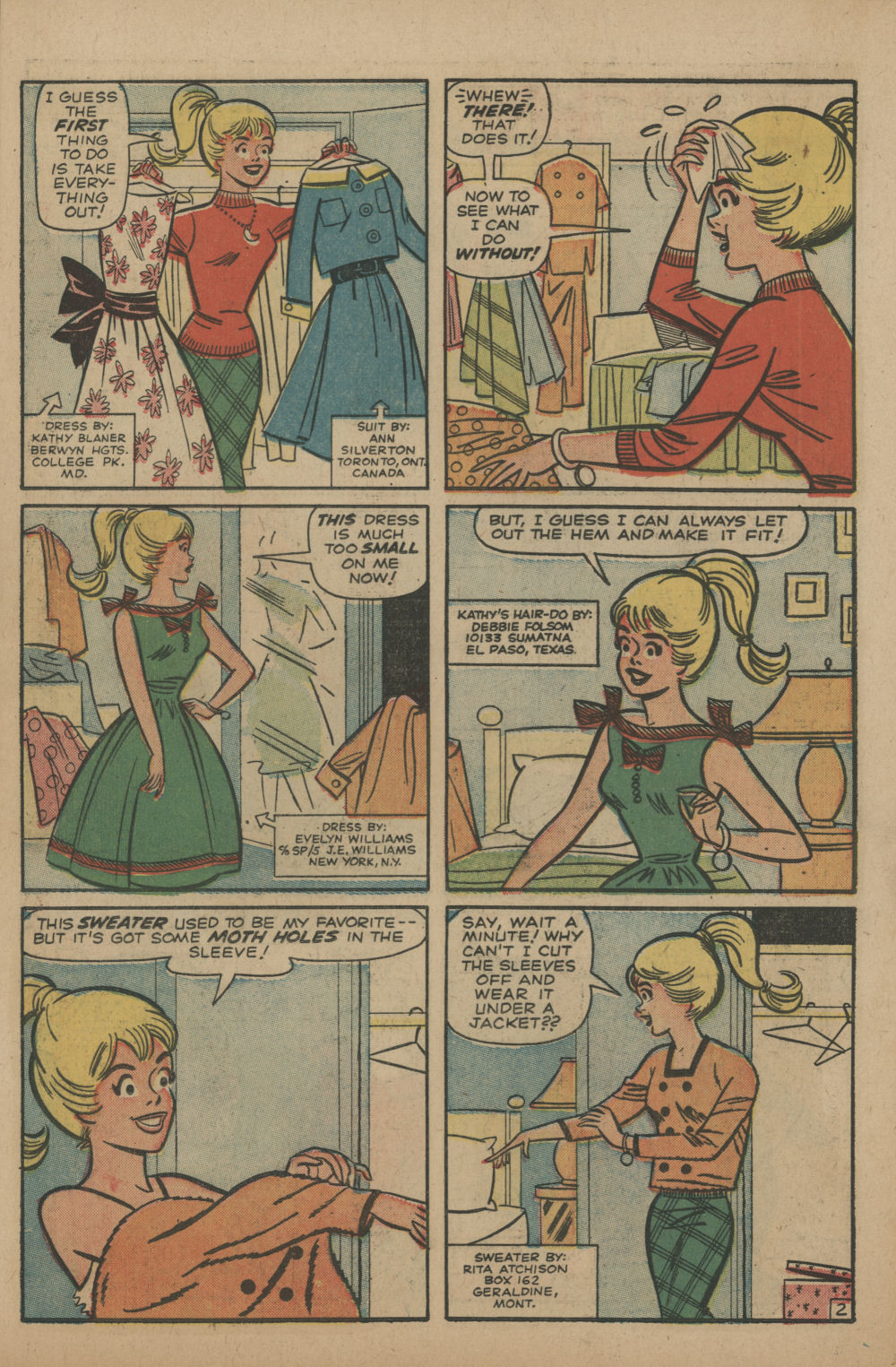 Read online Kathy (1959) comic -  Issue #17 - 11