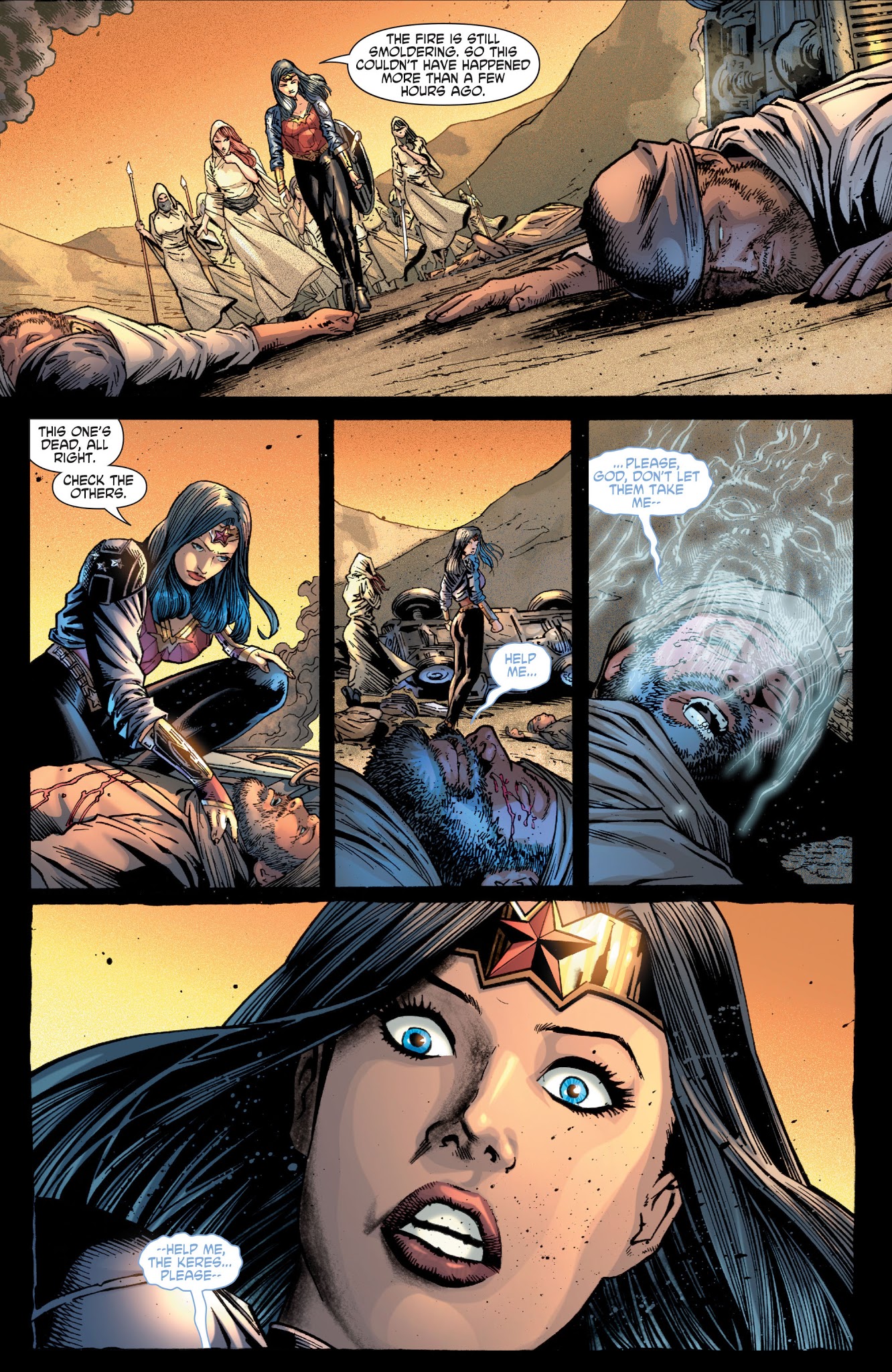 Read online Wonder Woman: Odyssey comic -  Issue # TPB 1 - 69