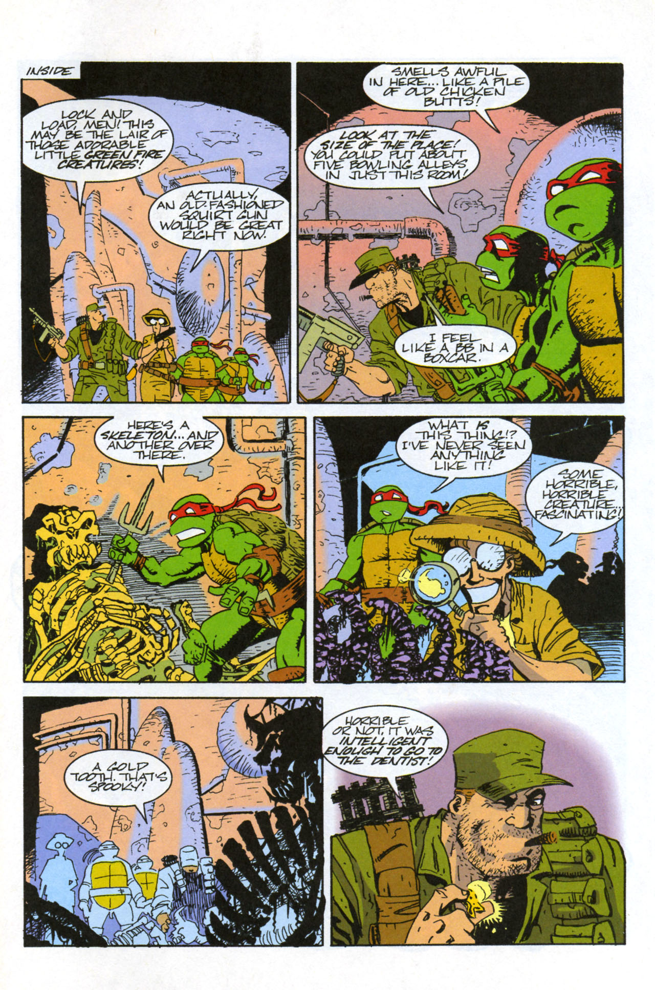 Teenage Mutant Ninja Turtles/Flaming Carrot Crossover Issue #3 #3 - English 21