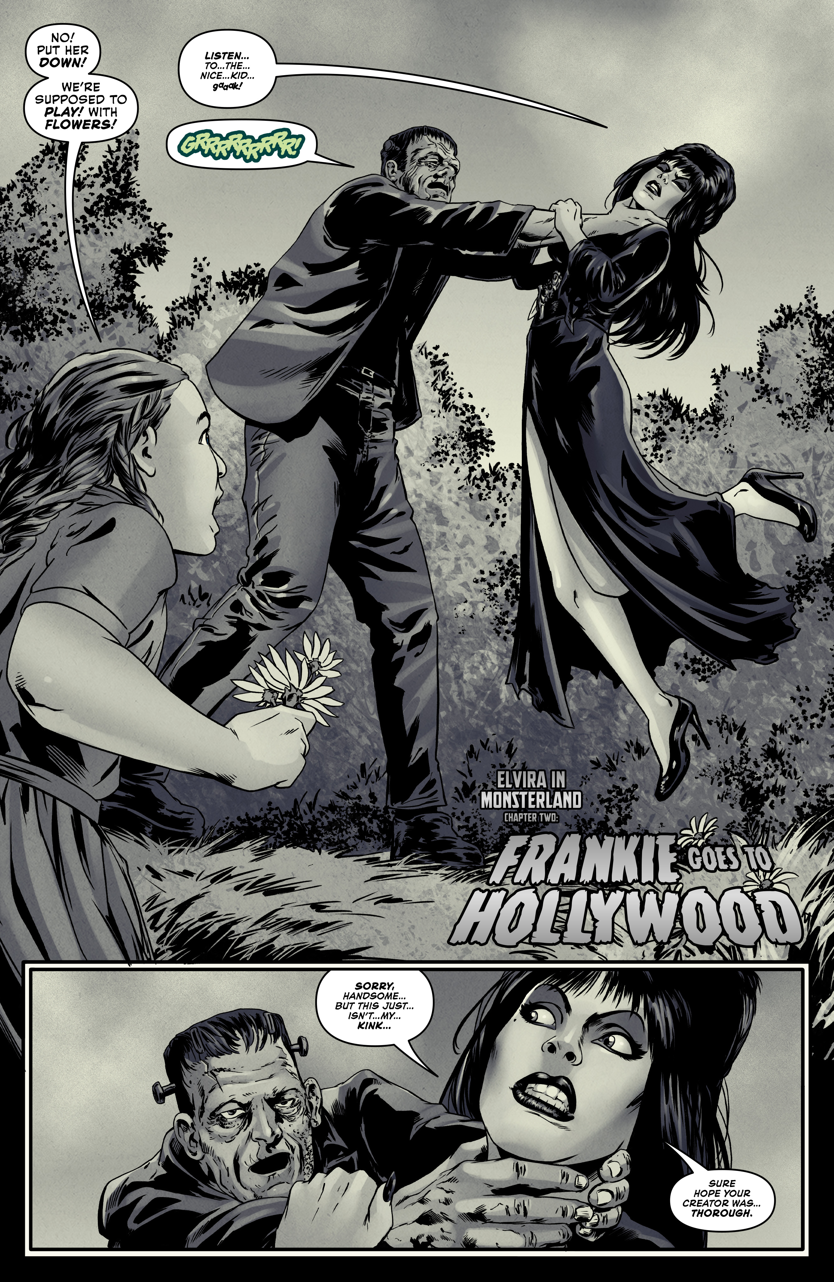 Read online Elvira in Monsterland comic -  Issue #2 - 6