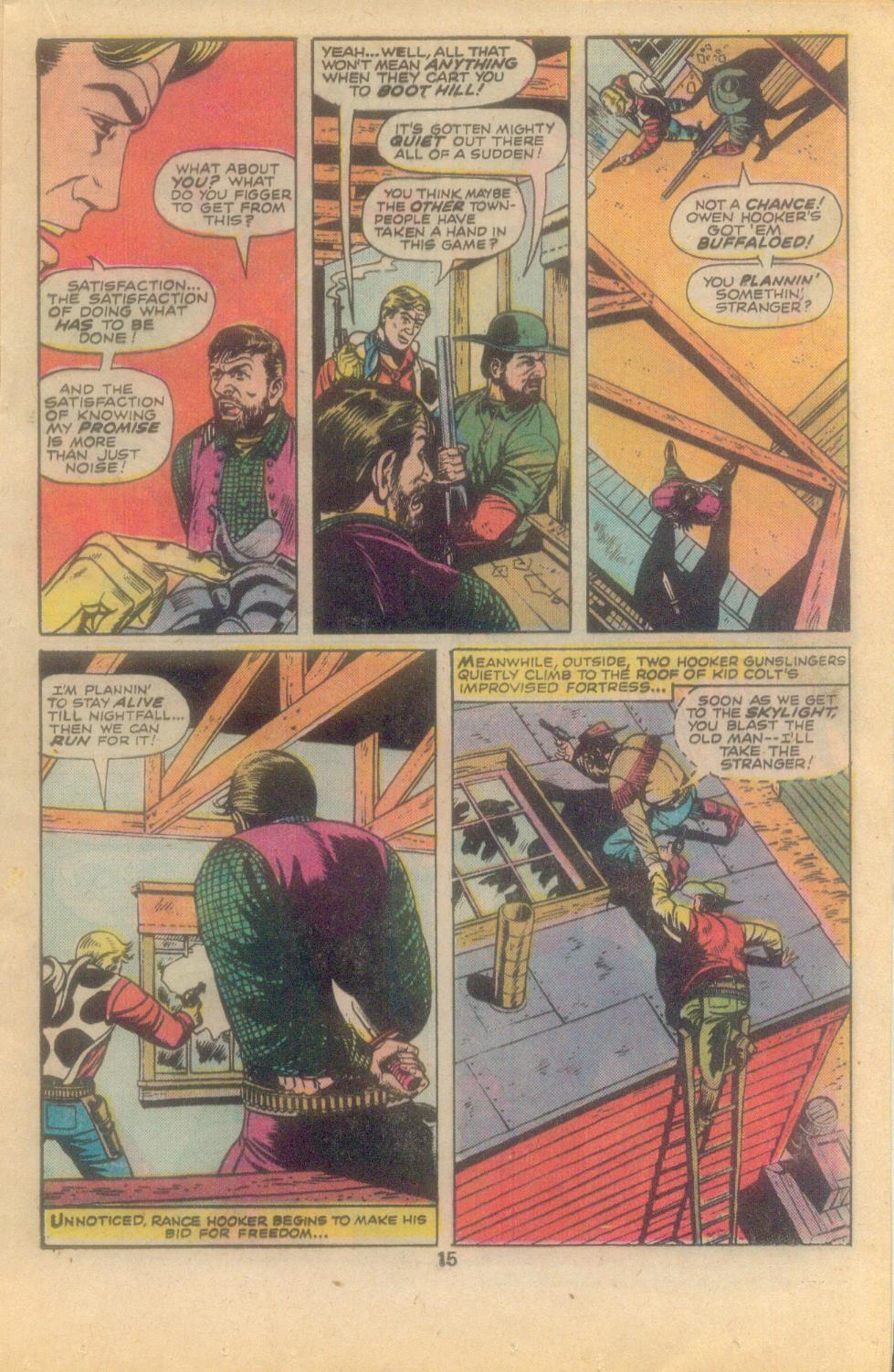 Read online Kid Colt Outlaw comic -  Issue #205 - 17