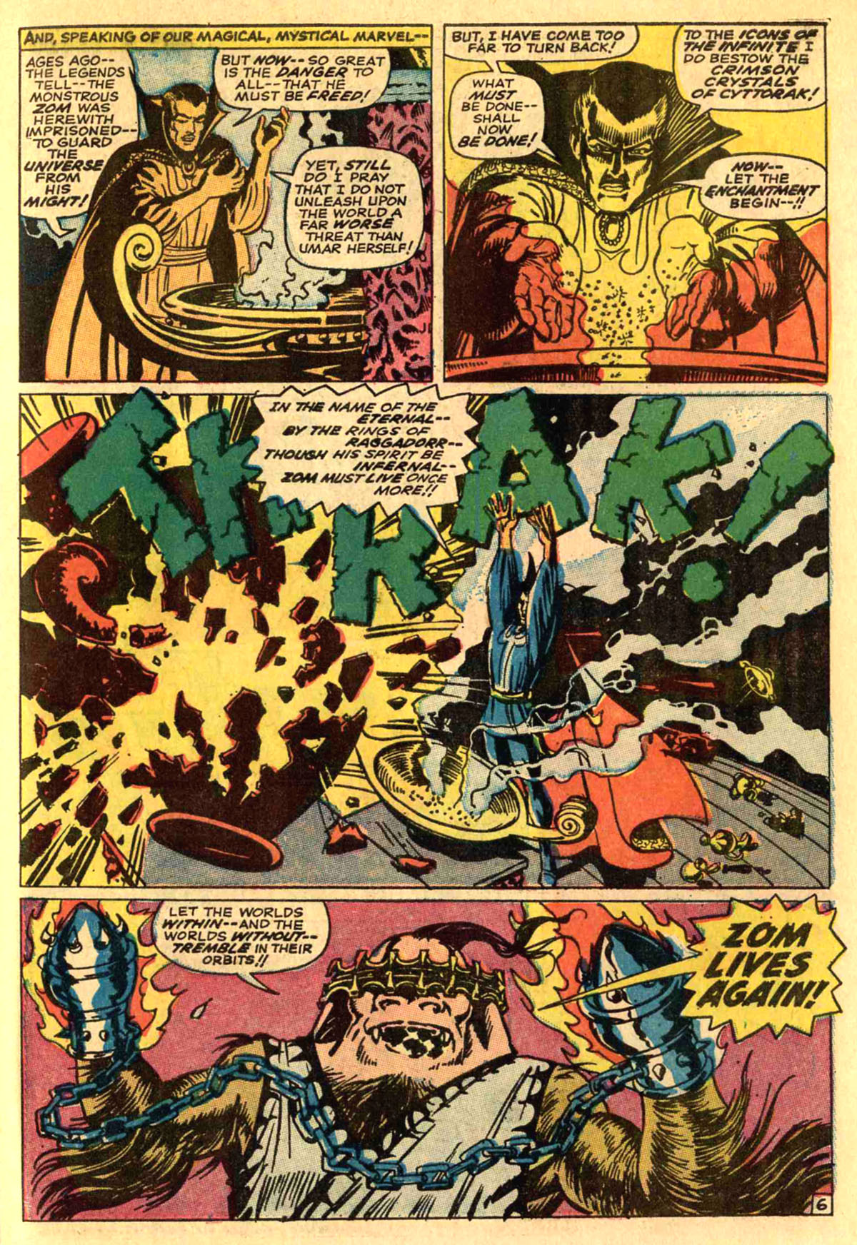 Read online Marvel Masterworks: Doctor Strange comic -  Issue # TPB 2 - 150