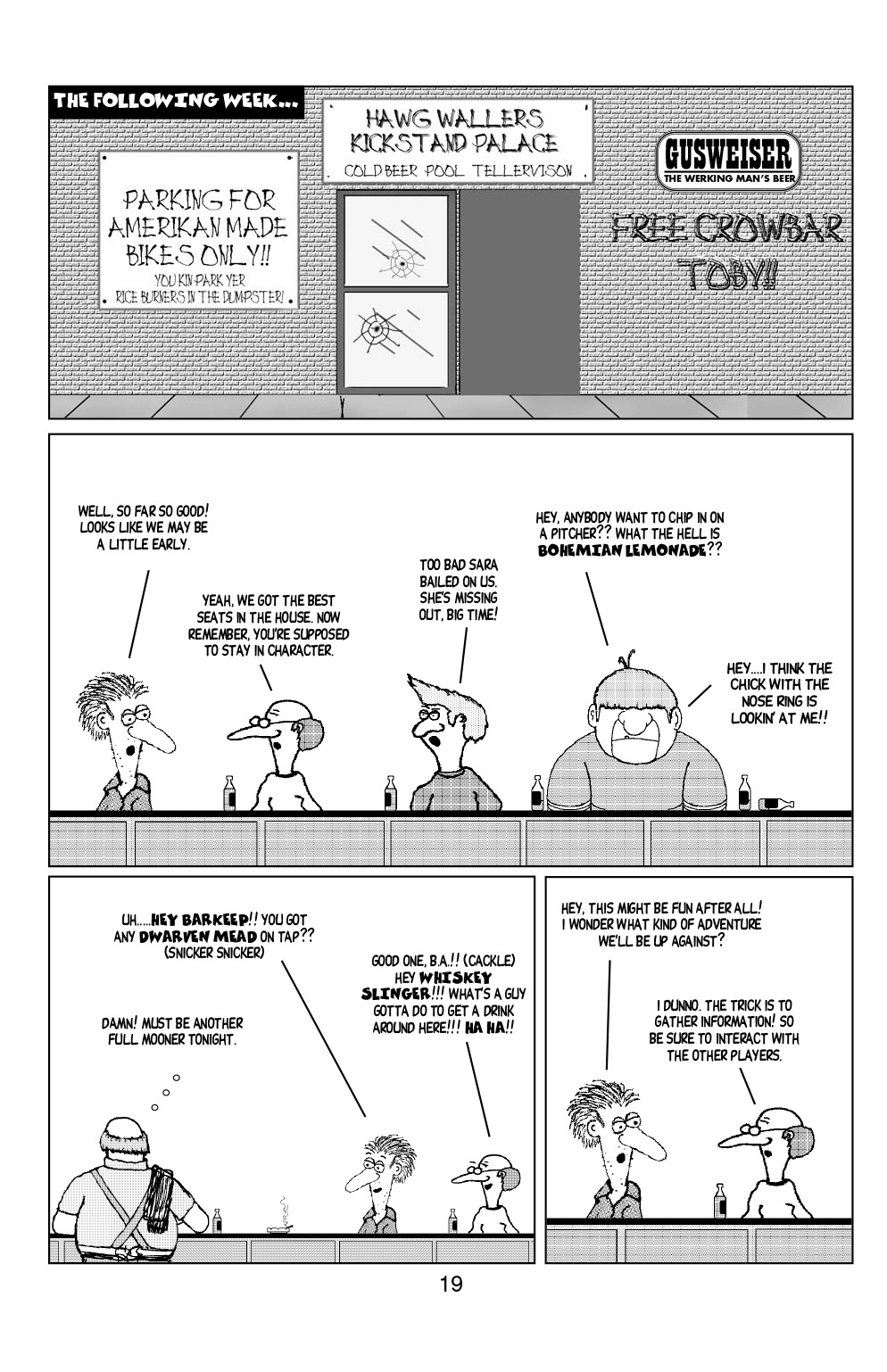 Read online Knights of the Dinner Table comic -  Issue #17 - 21