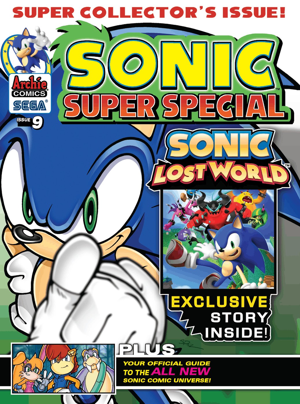 Read online Sonic Super Special Magazine comic -  Issue #9 - 1