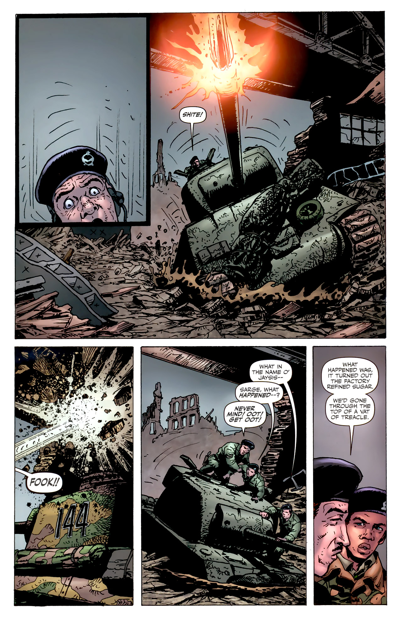Read online Battlefields (2010) comic -  Issue #4 - 18