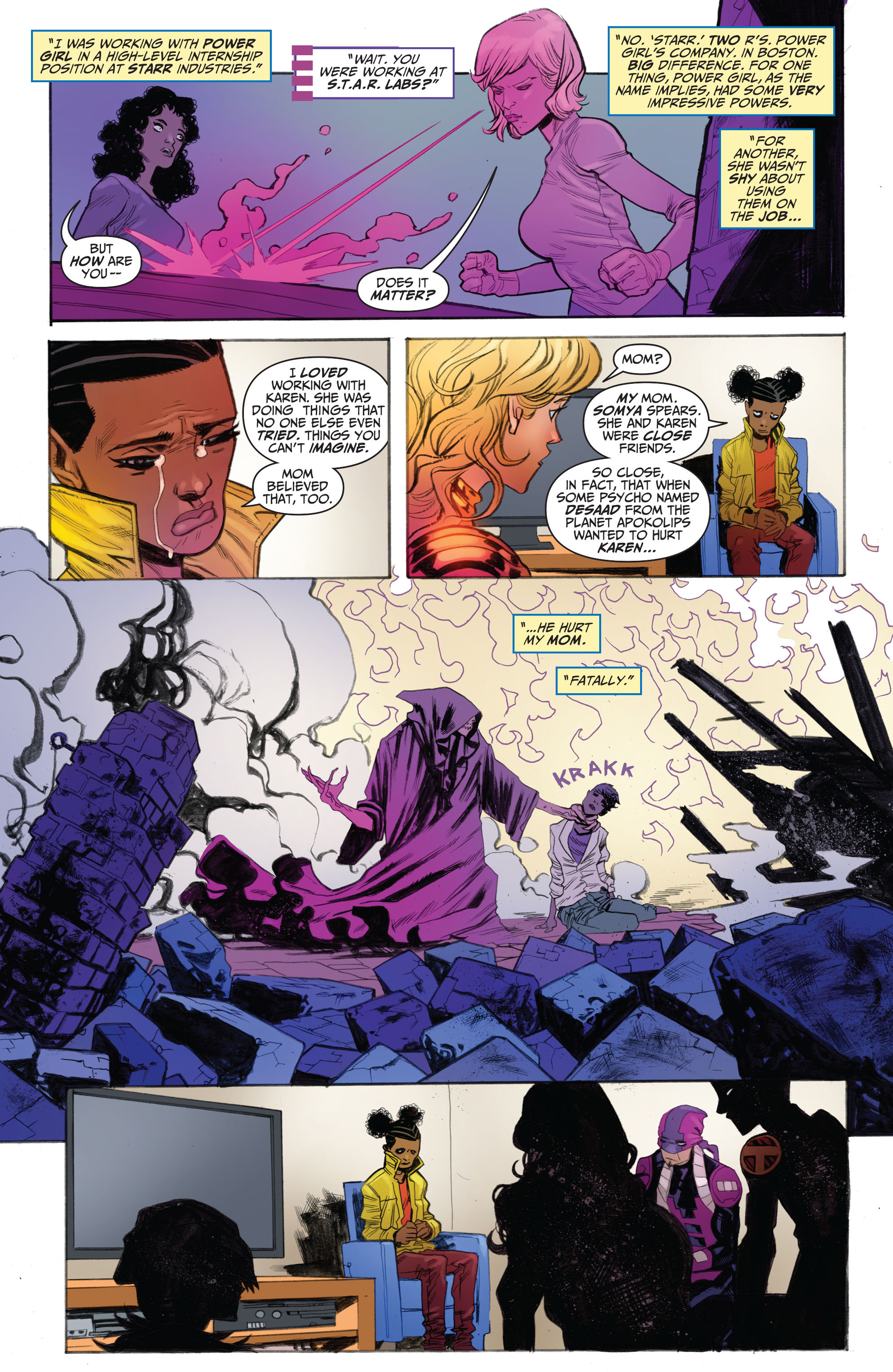Read online Teen Titans (2014) comic -  Issue #6 - 7