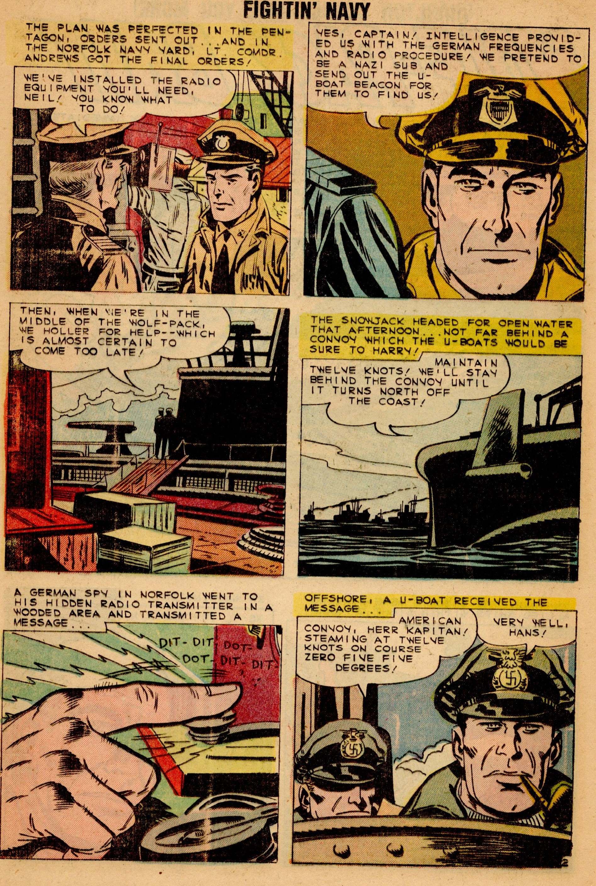 Read online Fightin' Navy comic -  Issue #90 - 20