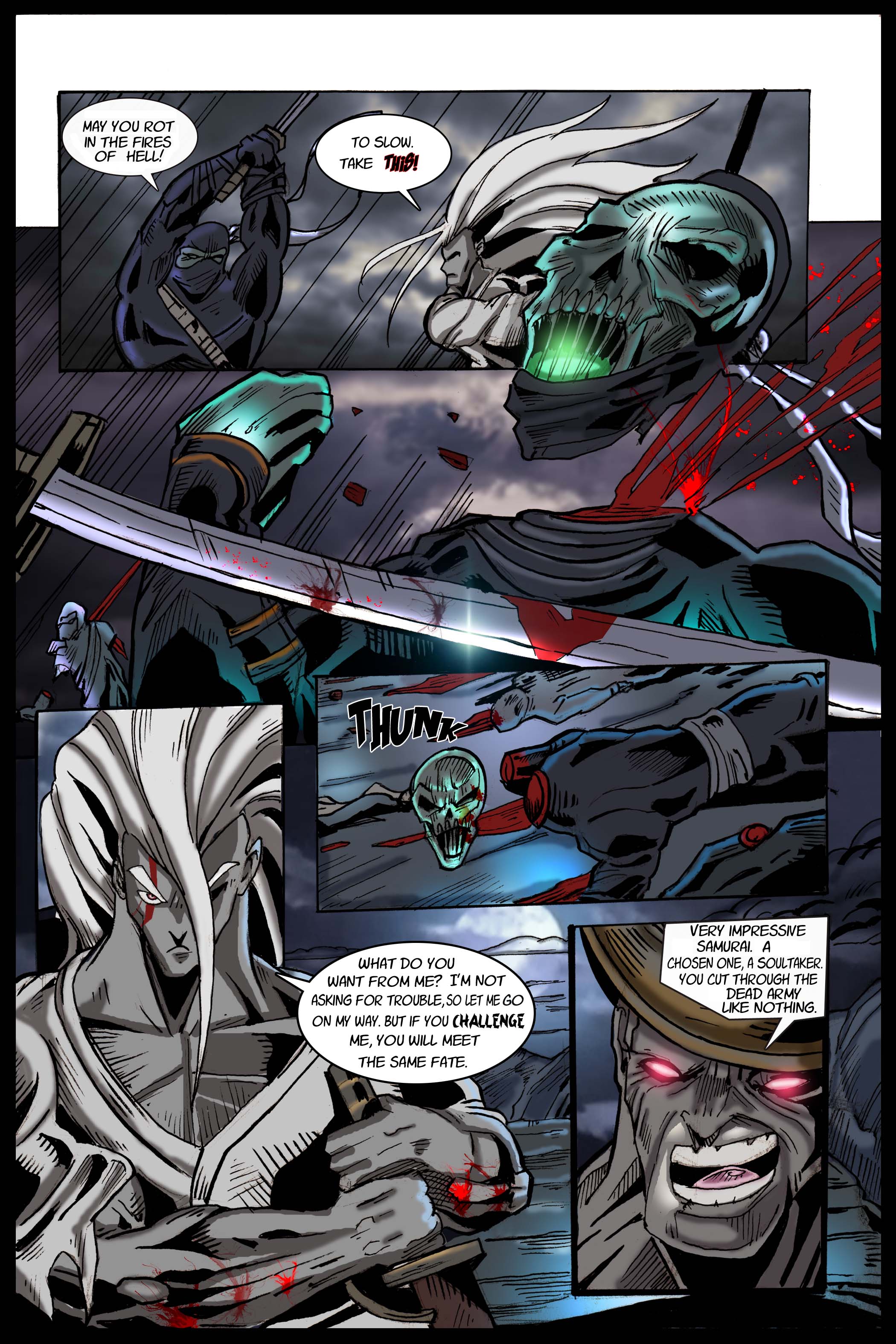 Read online Dead Samurai comic -  Issue #1 - 18