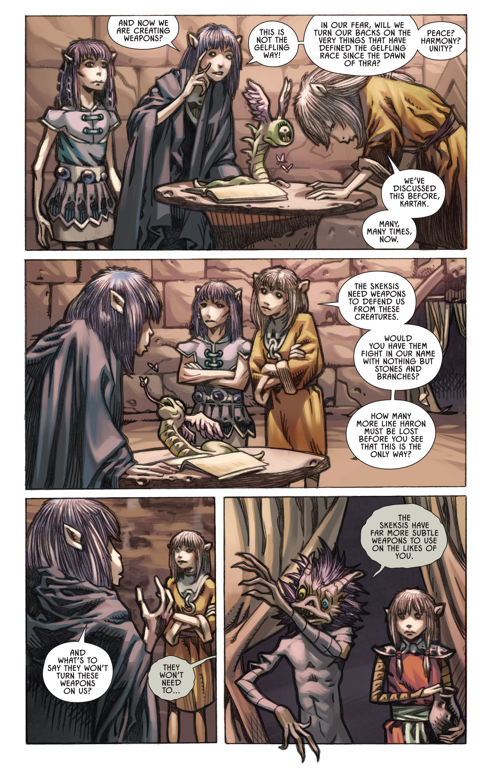 Read online The Dark Crystal: Creation Myths comic -  Issue # TPB 3 - 47