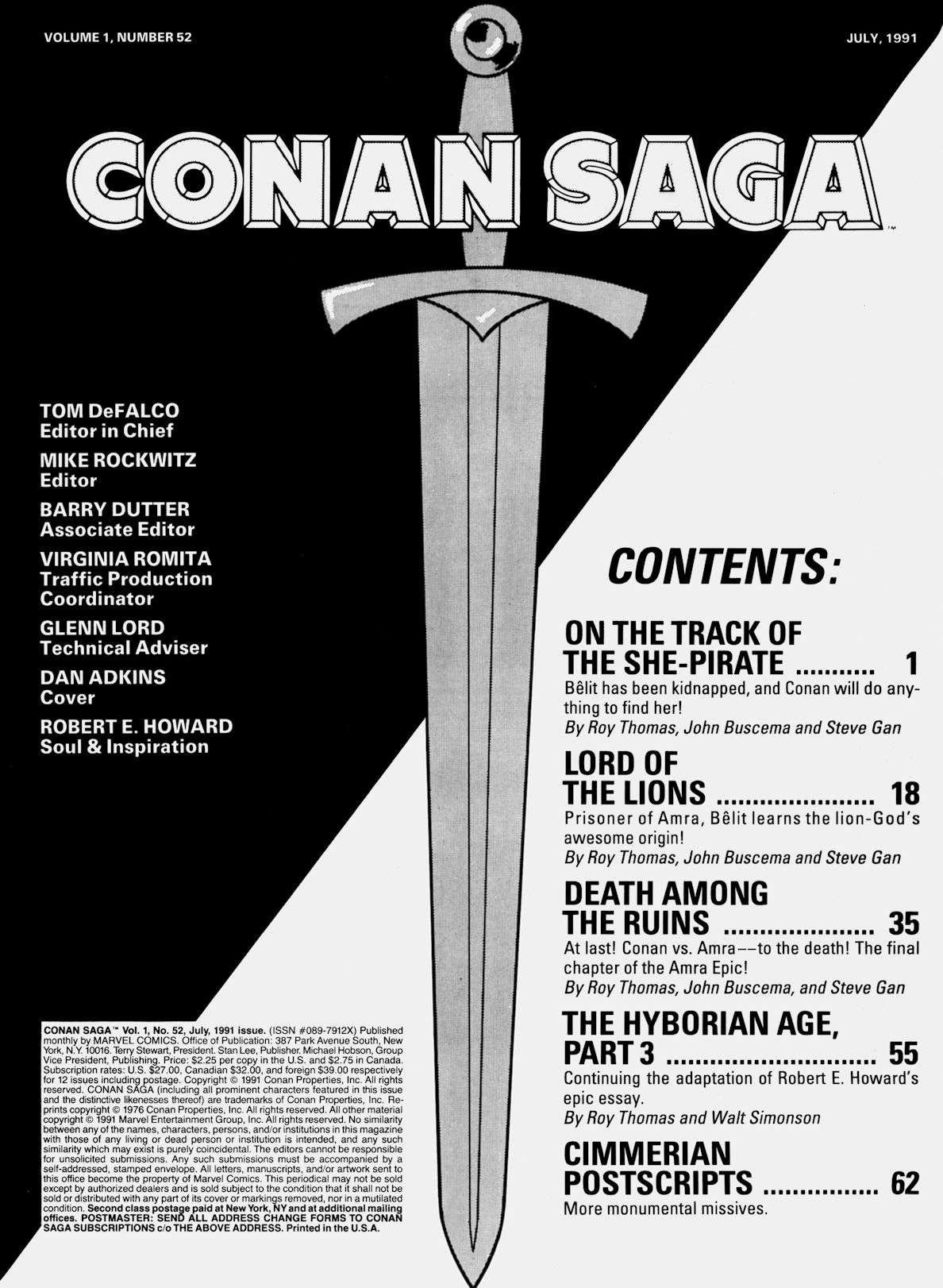 Read online Conan Saga comic -  Issue #52 - 2