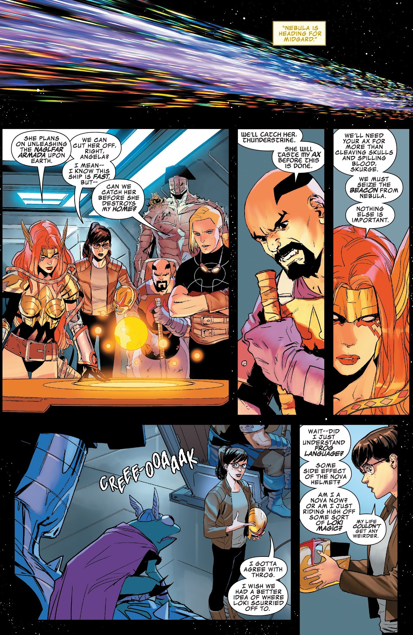 Read online Asgardians of the Galaxy comic -  Issue #5 - 8